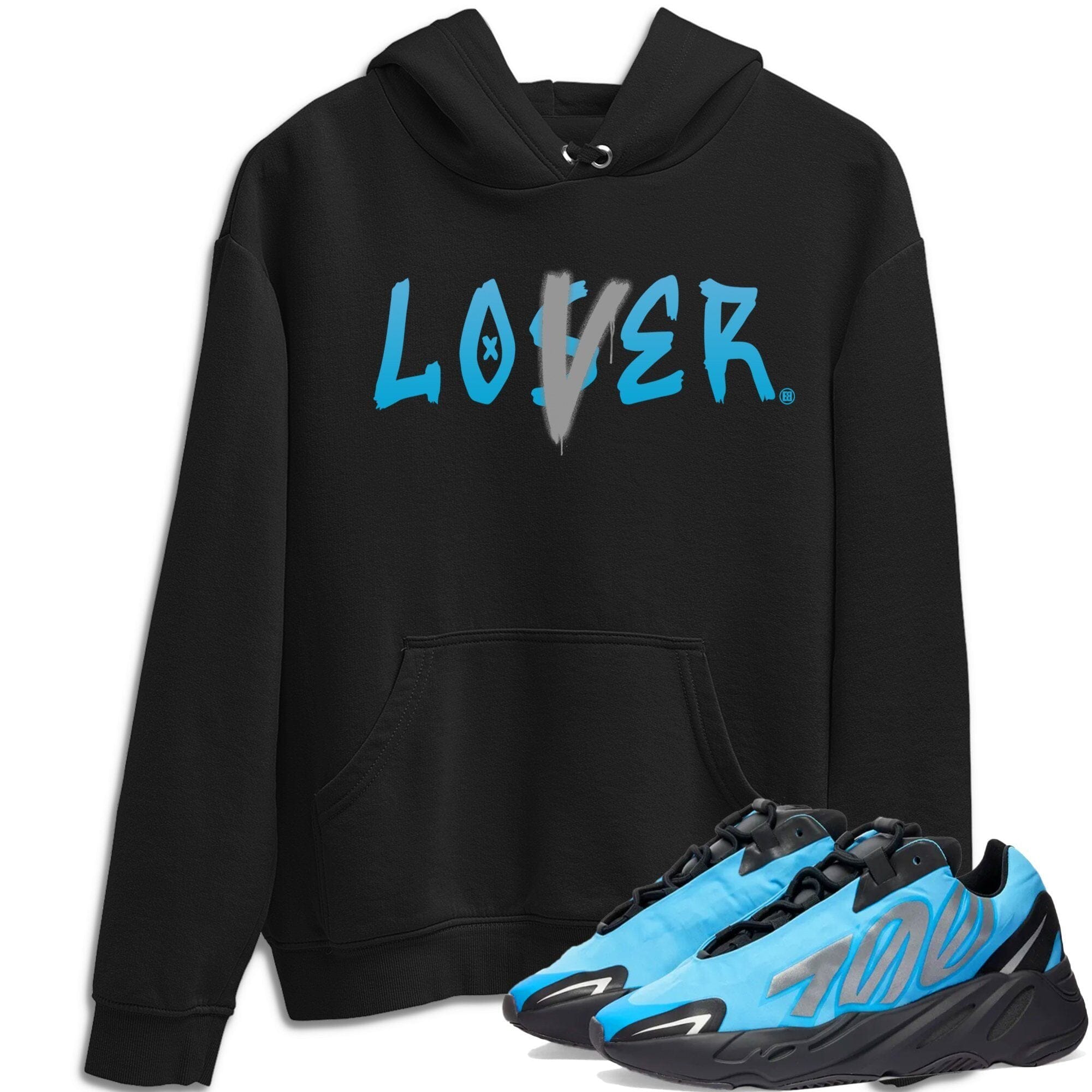 Loser Lover Unisex Tops - Yeezy 700 Bright Cyan
