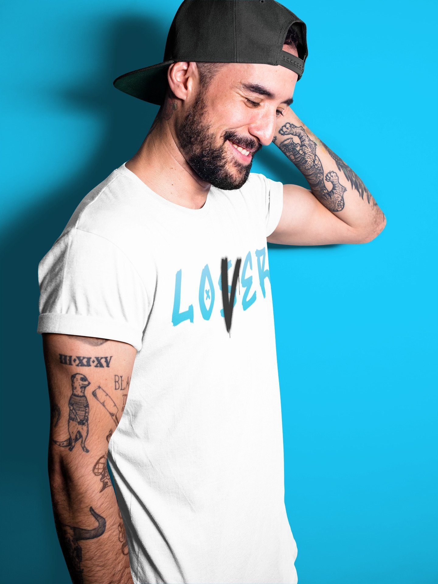 Loser Lover Unisex Tops - Yeezy 700 Bright Cyan