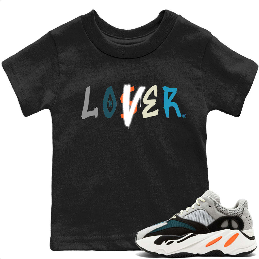 Loser Lover Kids Tops - Yeezy 700 Wave Runner