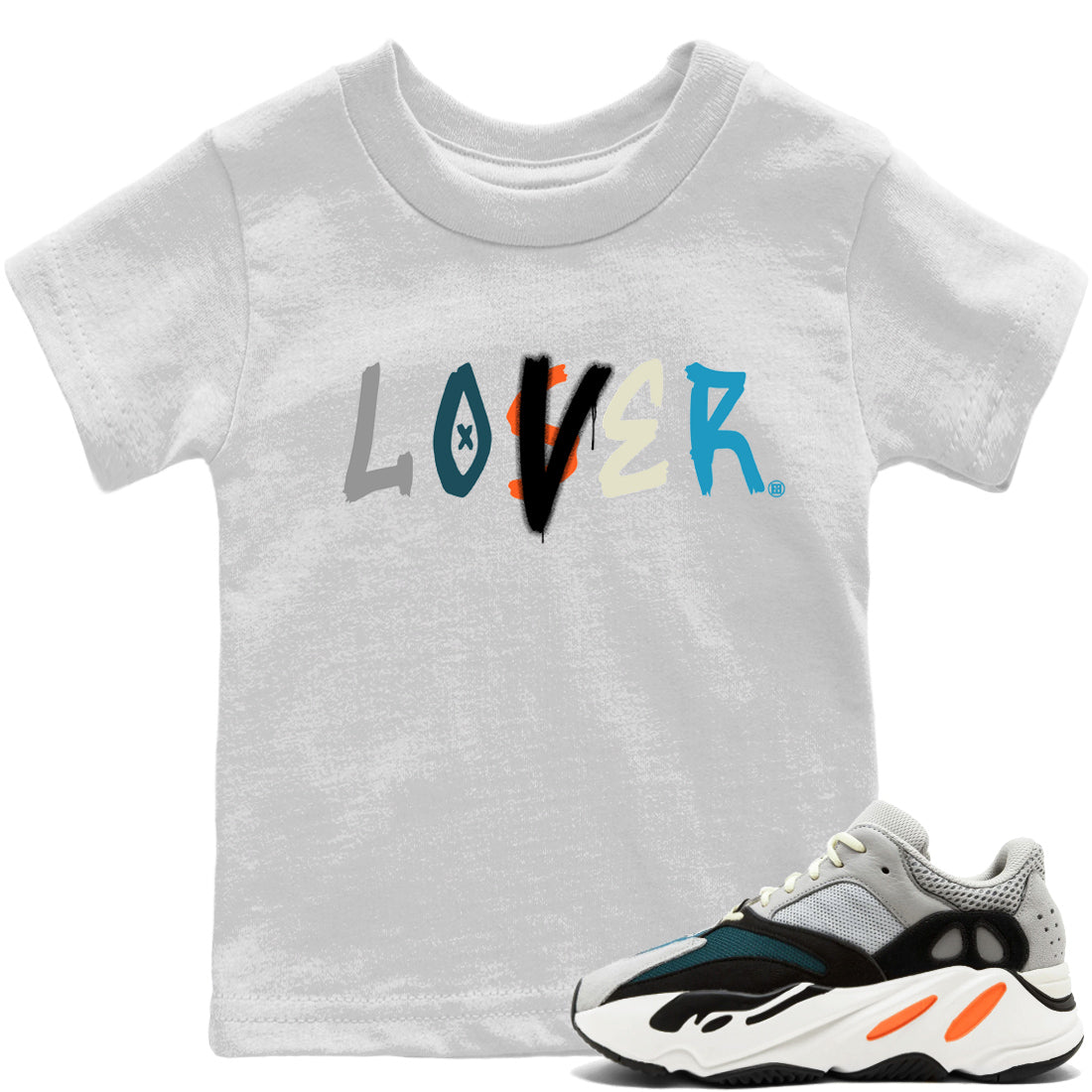 Loser Lover Kids Tops - Yeezy 700 Wave Runner