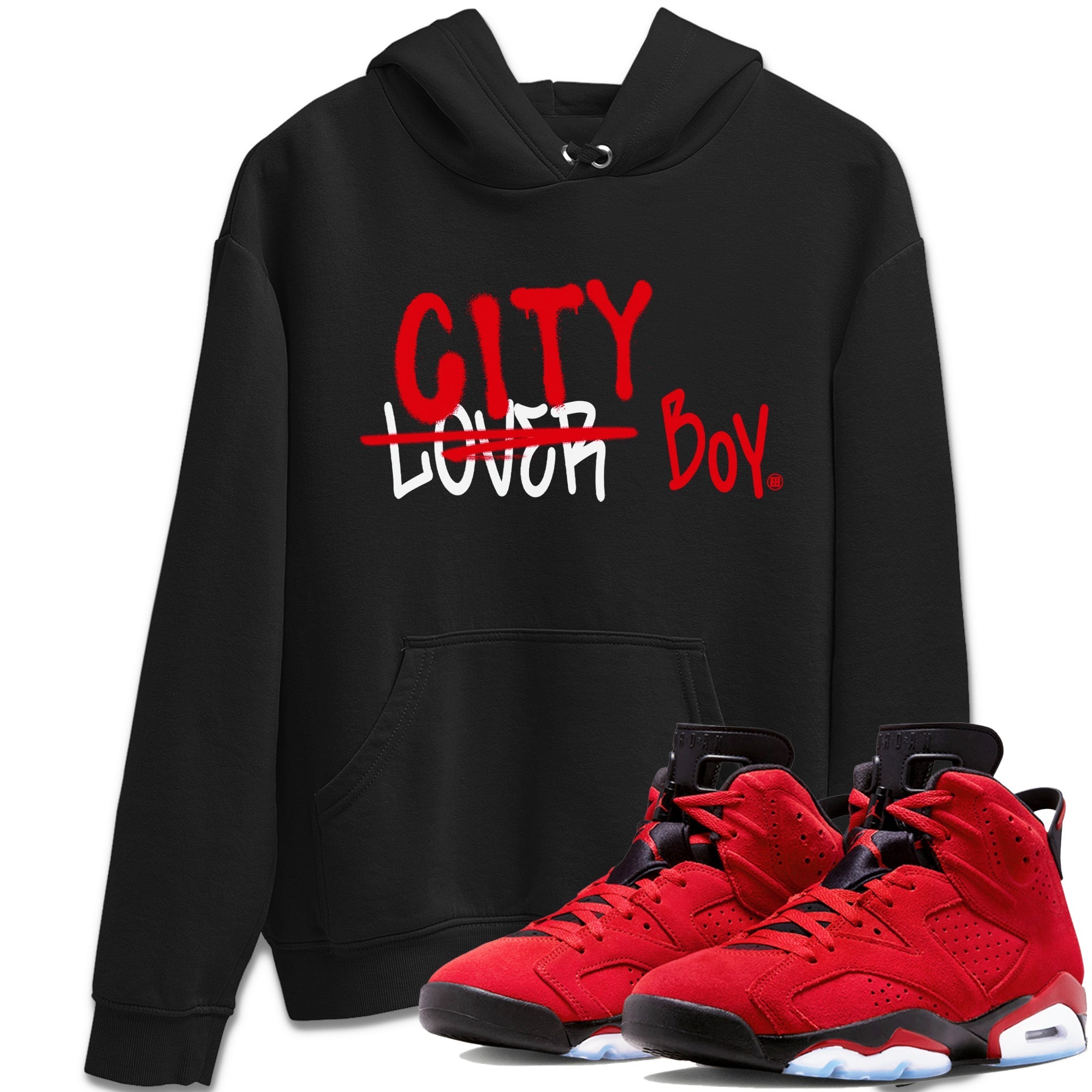 Loser X City Boy Unisex Tops - Air Jordan 6 Toro Bravo