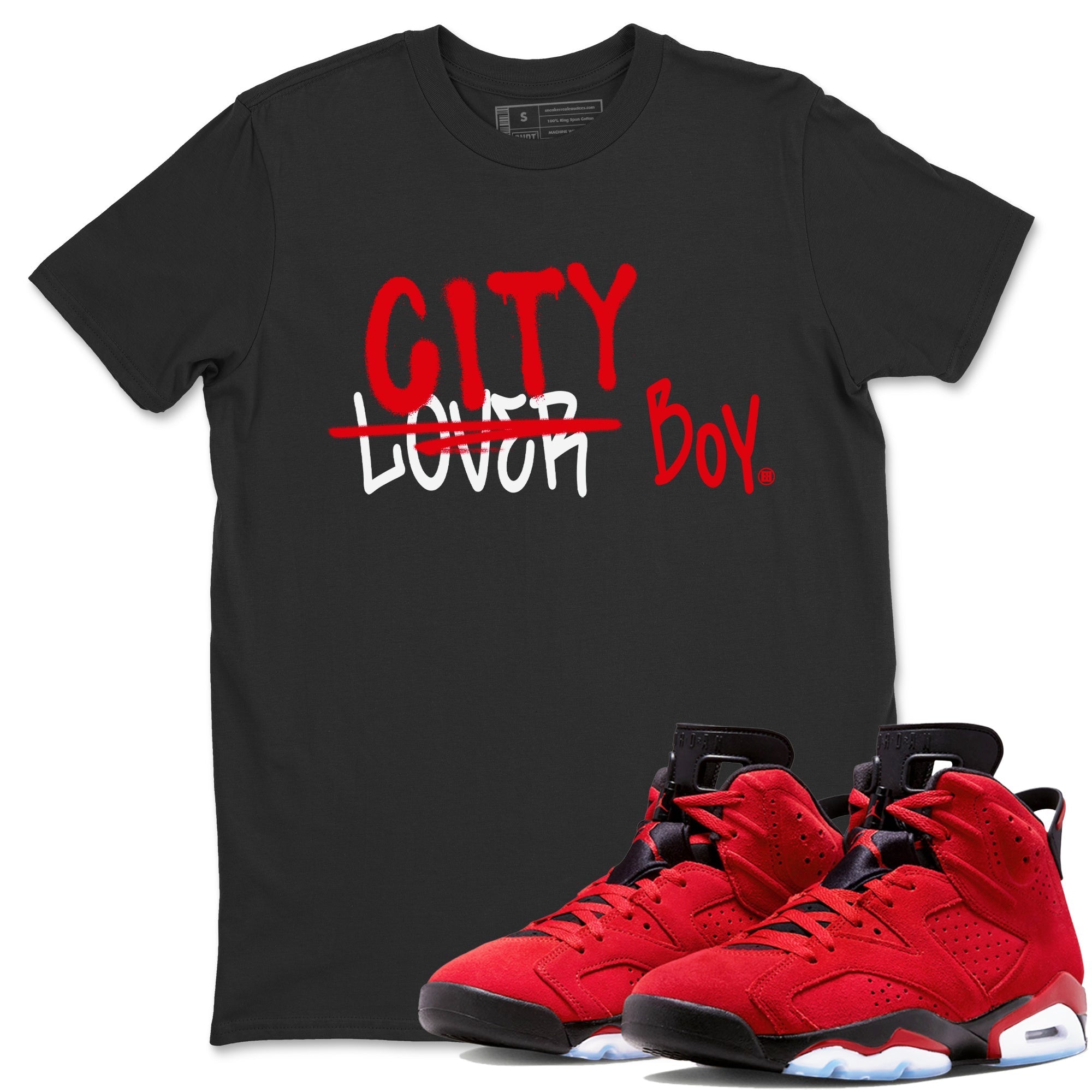 Loser X City Boy Unisex Tops - Air Jordan 6 Toro Bravo