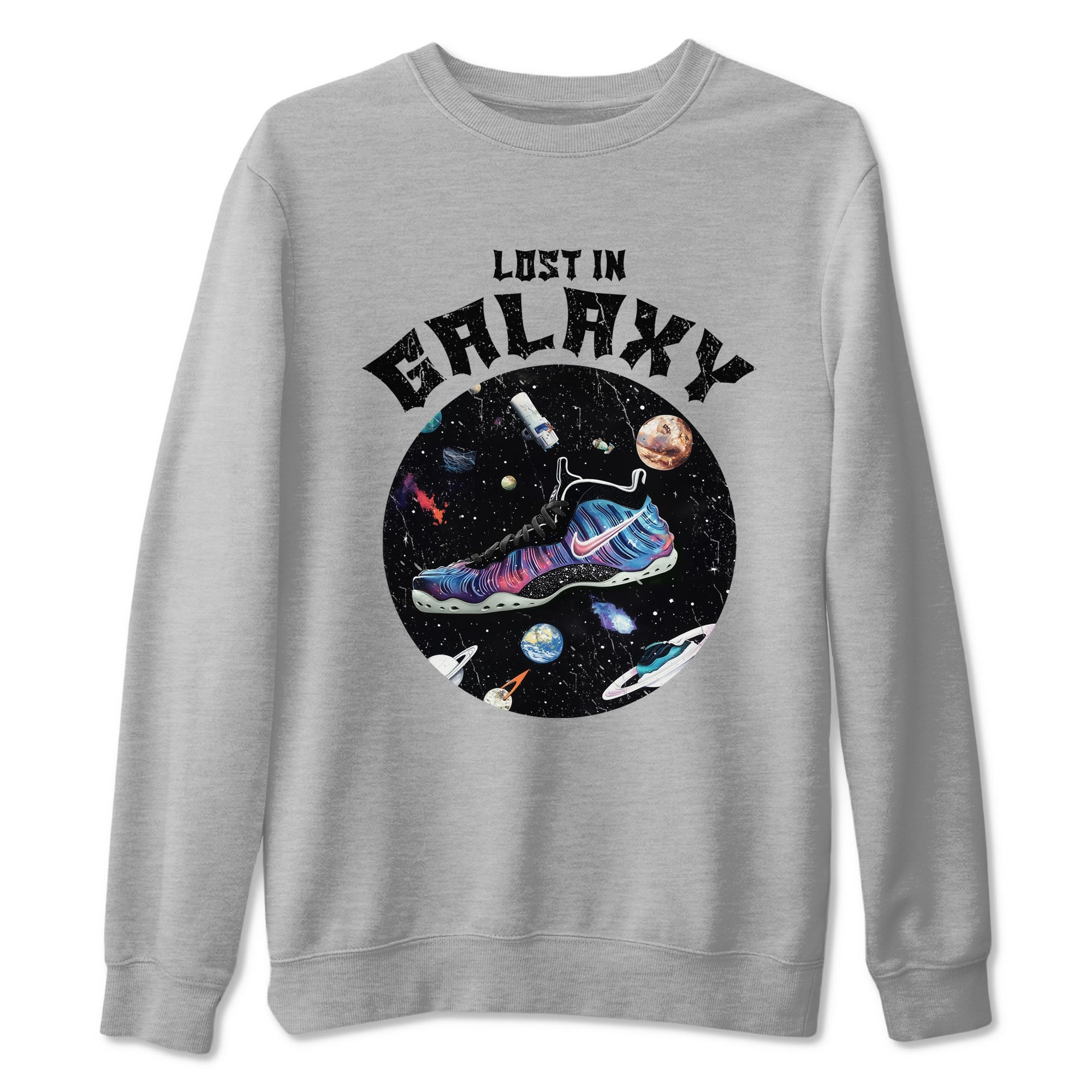 Lost In Galaxy snkmatch Tees - Air Foamposite One Galaxy
