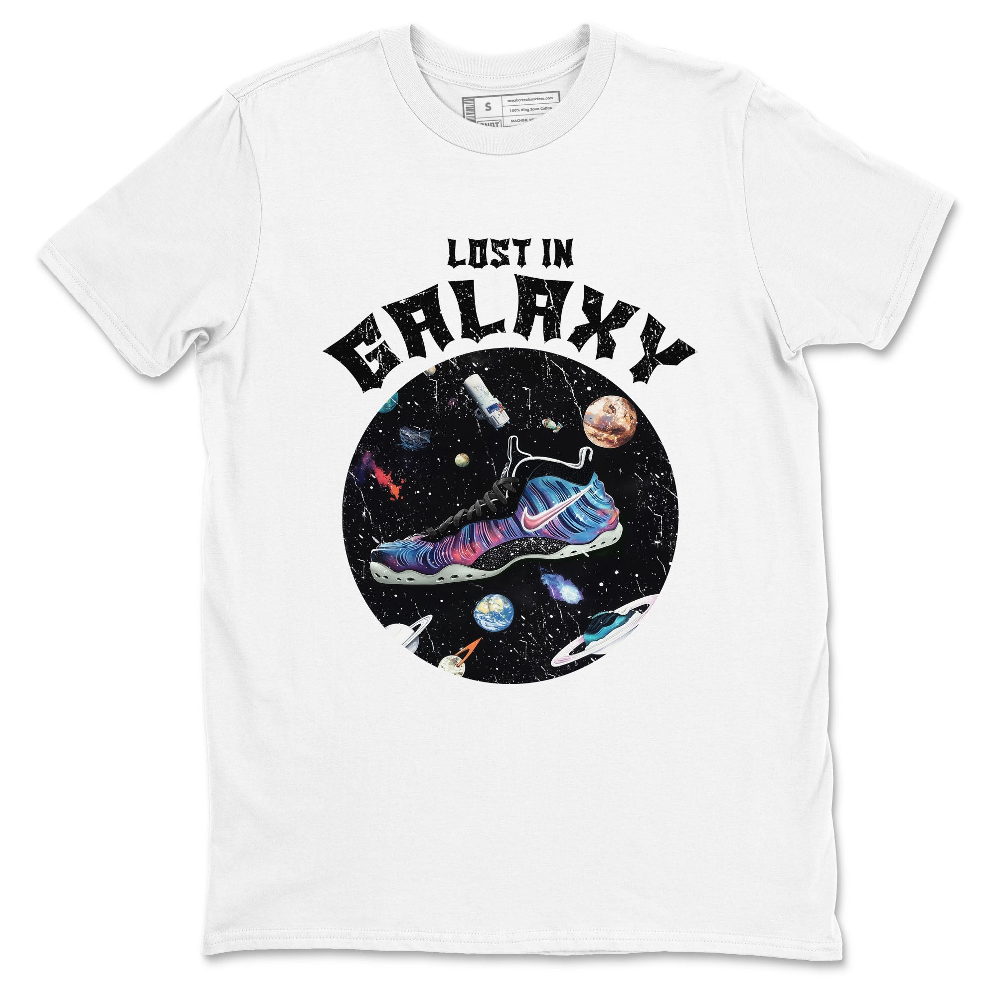 Lost In Galaxy snkmatch Tees - Air Foamposite One Galaxy