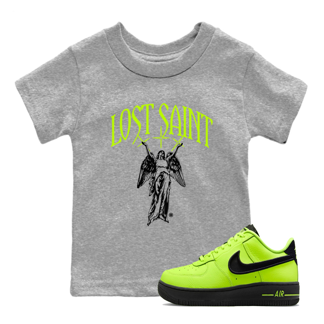 Lost Saint snkmatch Tees Kids - Air Force 1 Volt