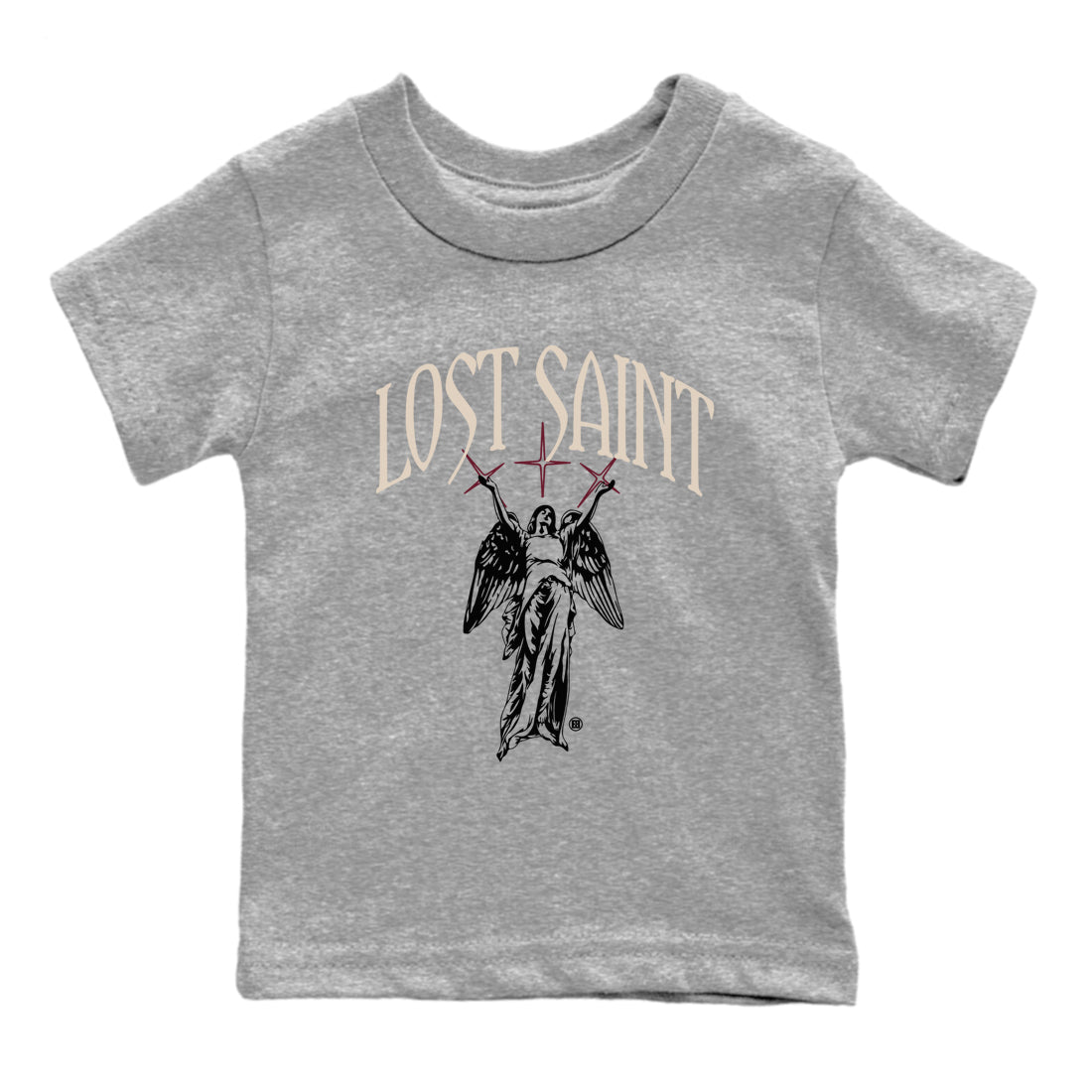 Lost Saint snkmatch Tees Kids - Air Jordan 4 A Ma Maniere x Fossil Stone