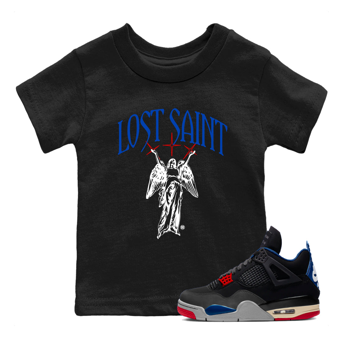 Lost Saint snkmatch Tees Kids - Air Jordan 4 Rare Air