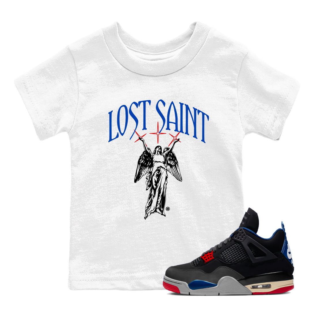 Lost Saint snkmatch Tees Kids - Air Jordan 4 Rare Air