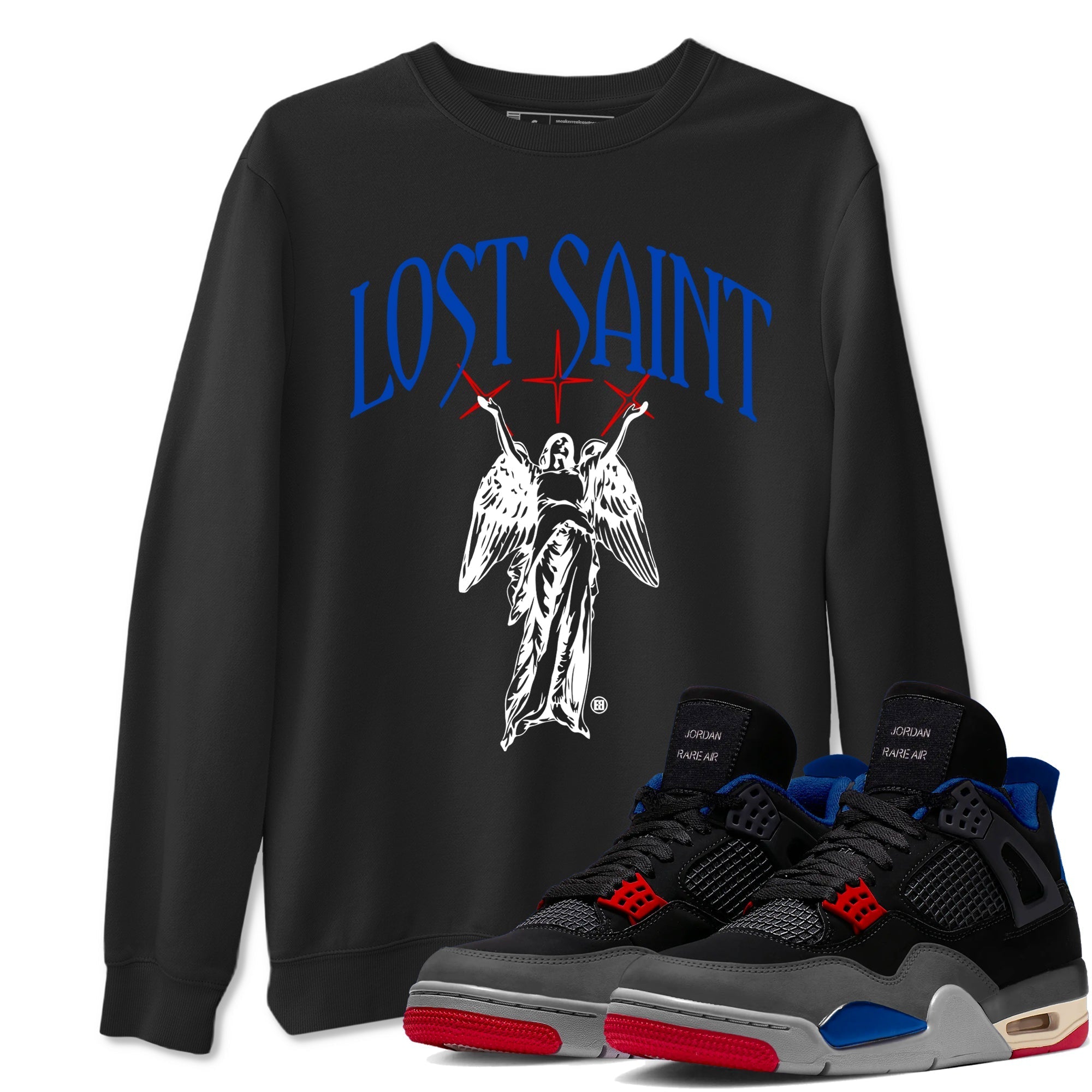Lost Saint snkmatch Tees - Air Jordan 4 Rare Air
