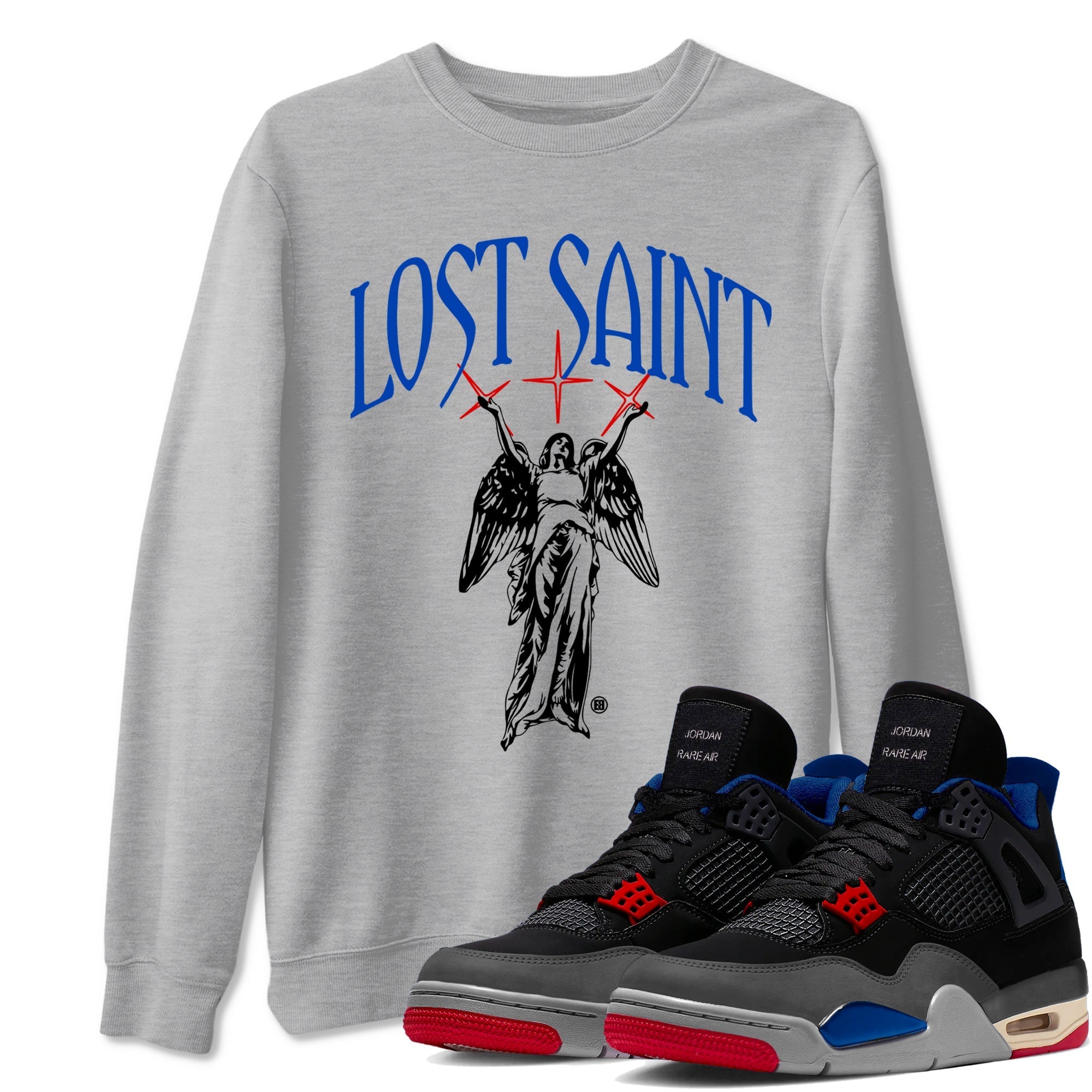 Lost Saint snkmatch Tees - Air Jordan 4 Rare Air