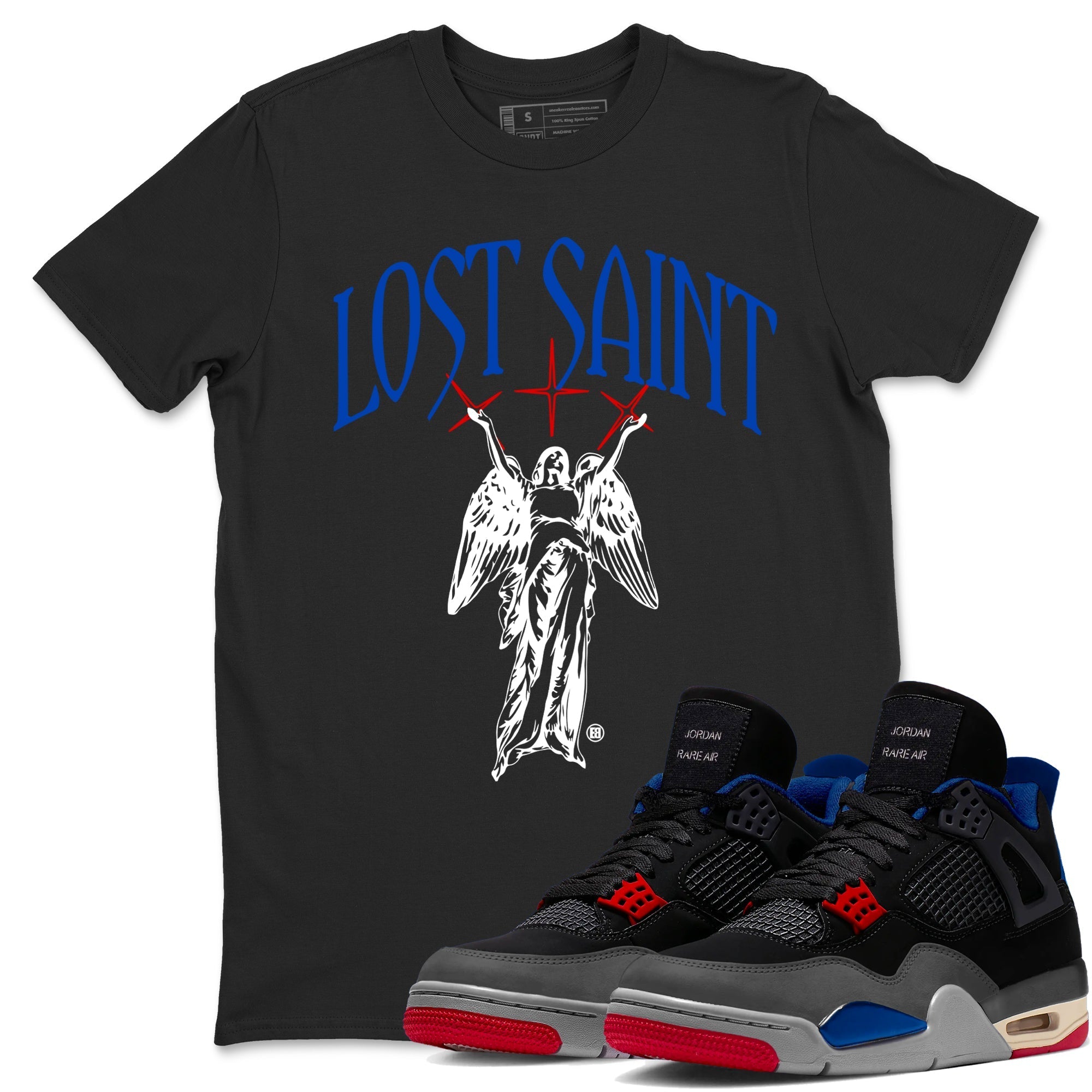 Lost Saint snkmatch Tees - Air Jordan 4 Rare Air