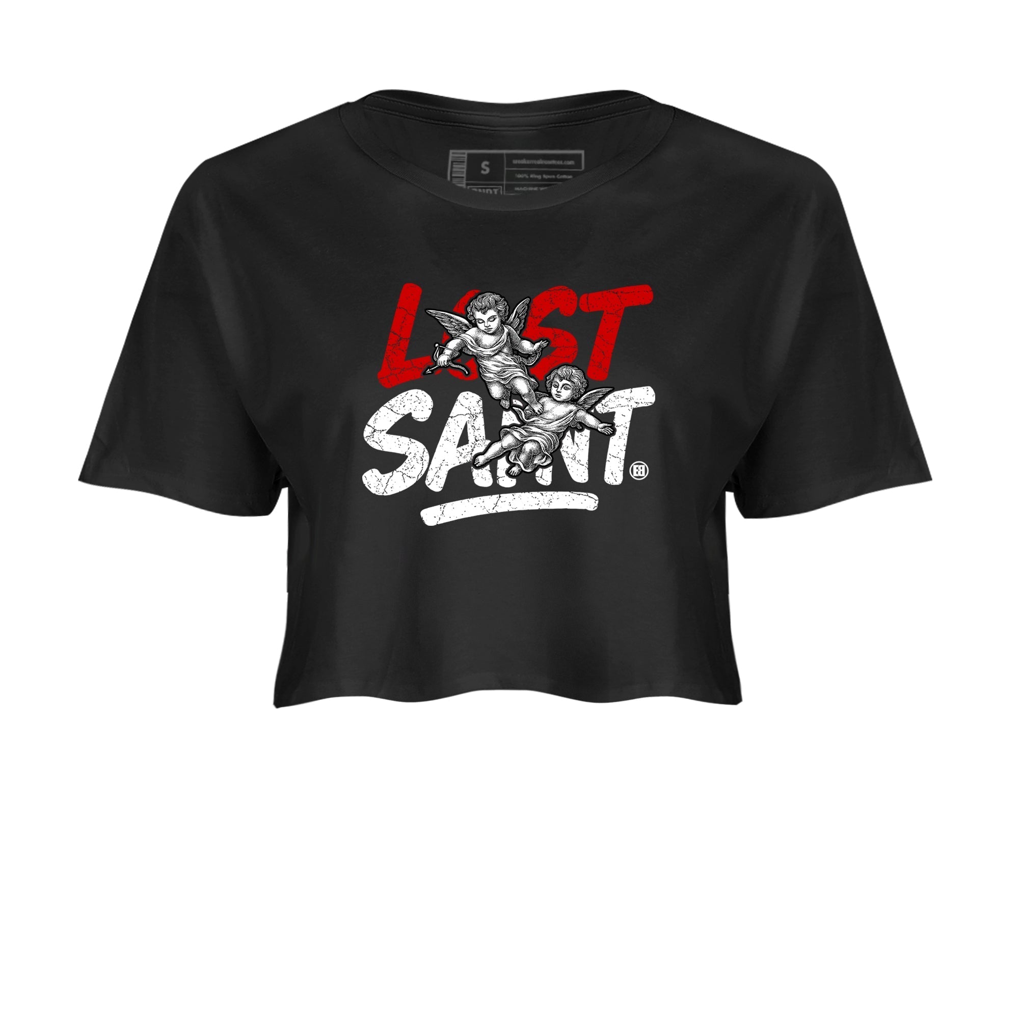 Lost Saint snkmatch Women's Top - Air Jordan 4 White Cement
