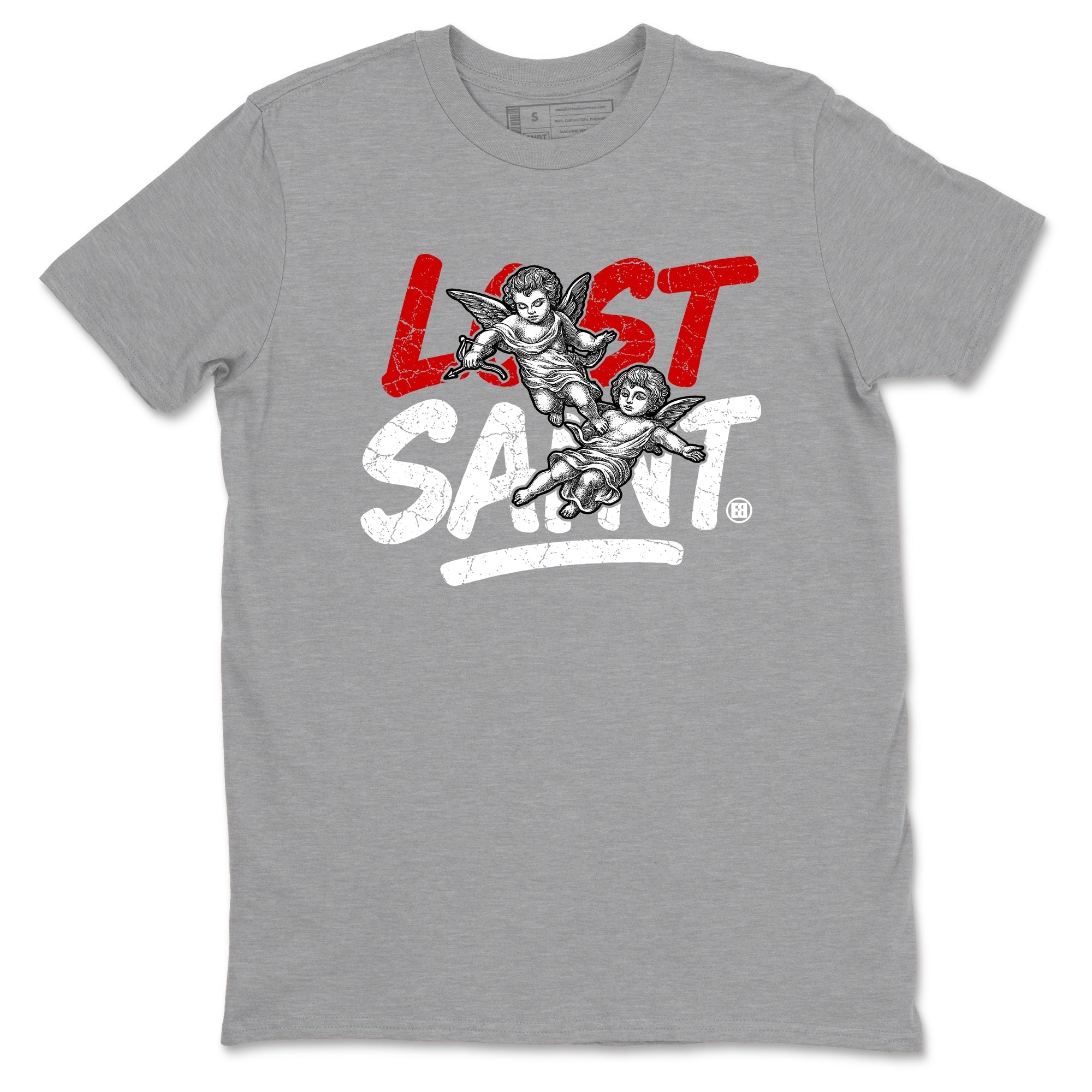 Lost Saint snkmatch Tees - Air Jordan 4 White Cement