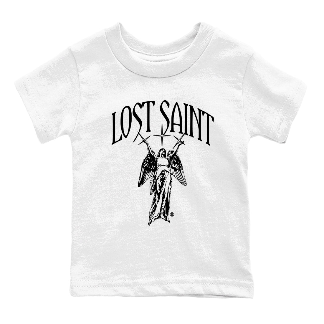 Lost Saint snkmatch Tees Kids - Air Jordan 4 White Thunder
