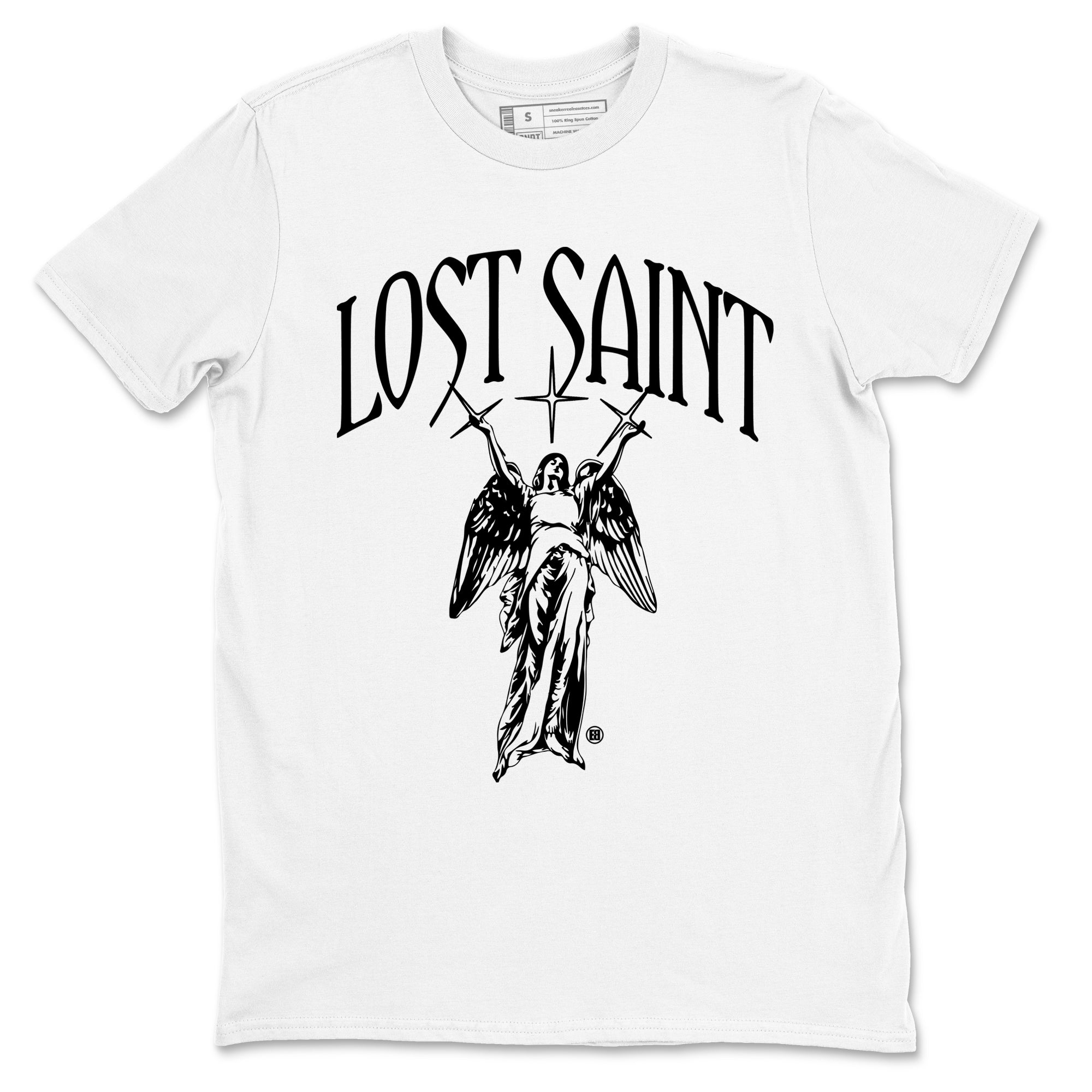 Lost Saint snkmatch Tees - Air Jordan 4 White Thunder