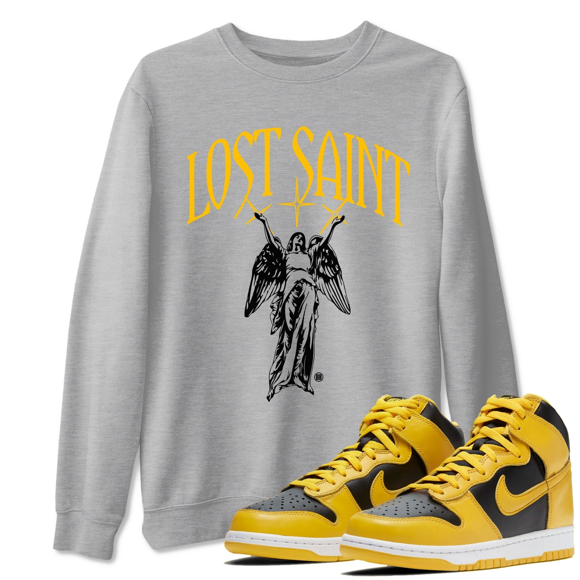 Lost Saint snkmatch Tees - Dunk High Pollen