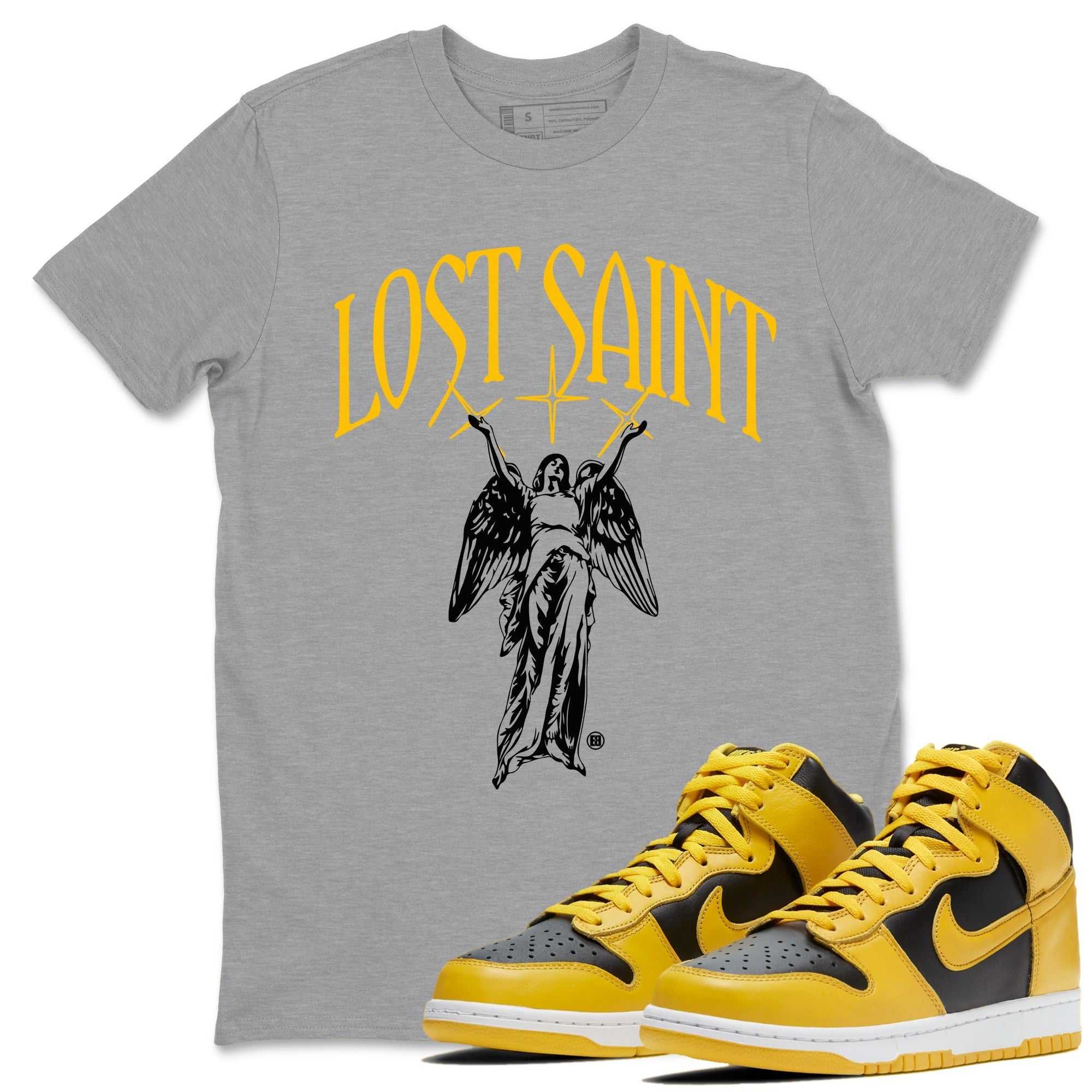 Lost Saint snkmatch Tees - Dunk High Pollen