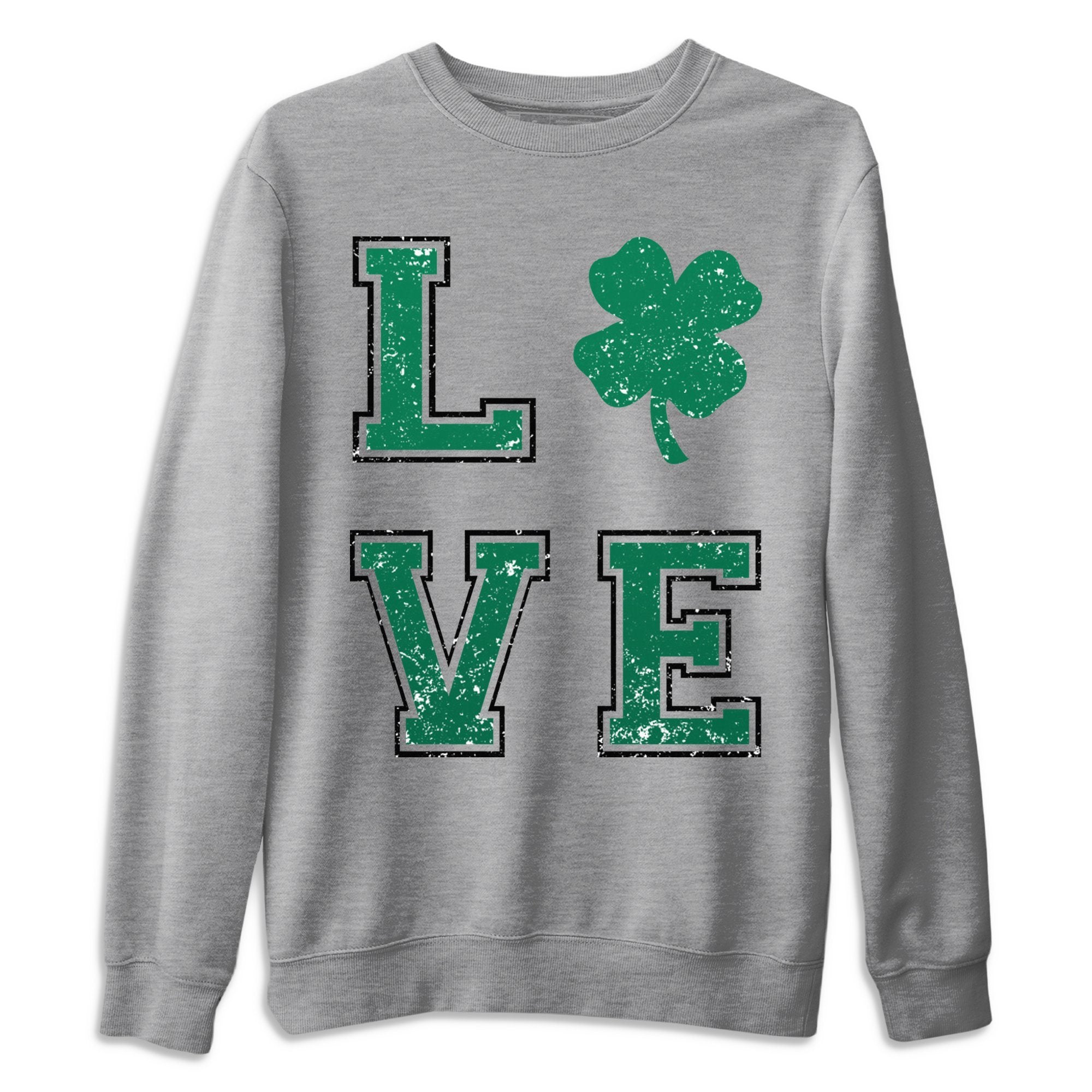 LOVE Unisex Tops - Air Jordan 13 Lucky Green
