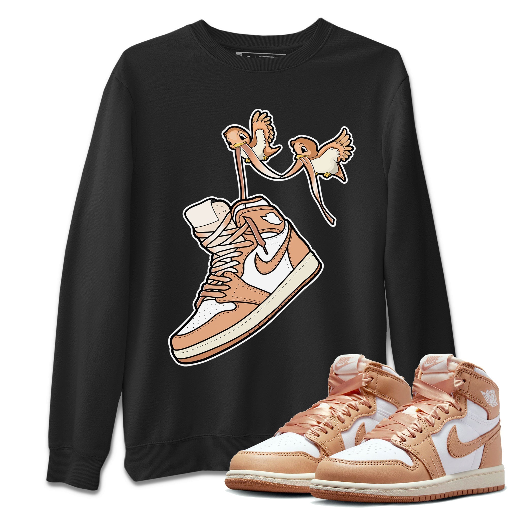 Love Birds snkmatch Tee - Air Jordan 1 Praline