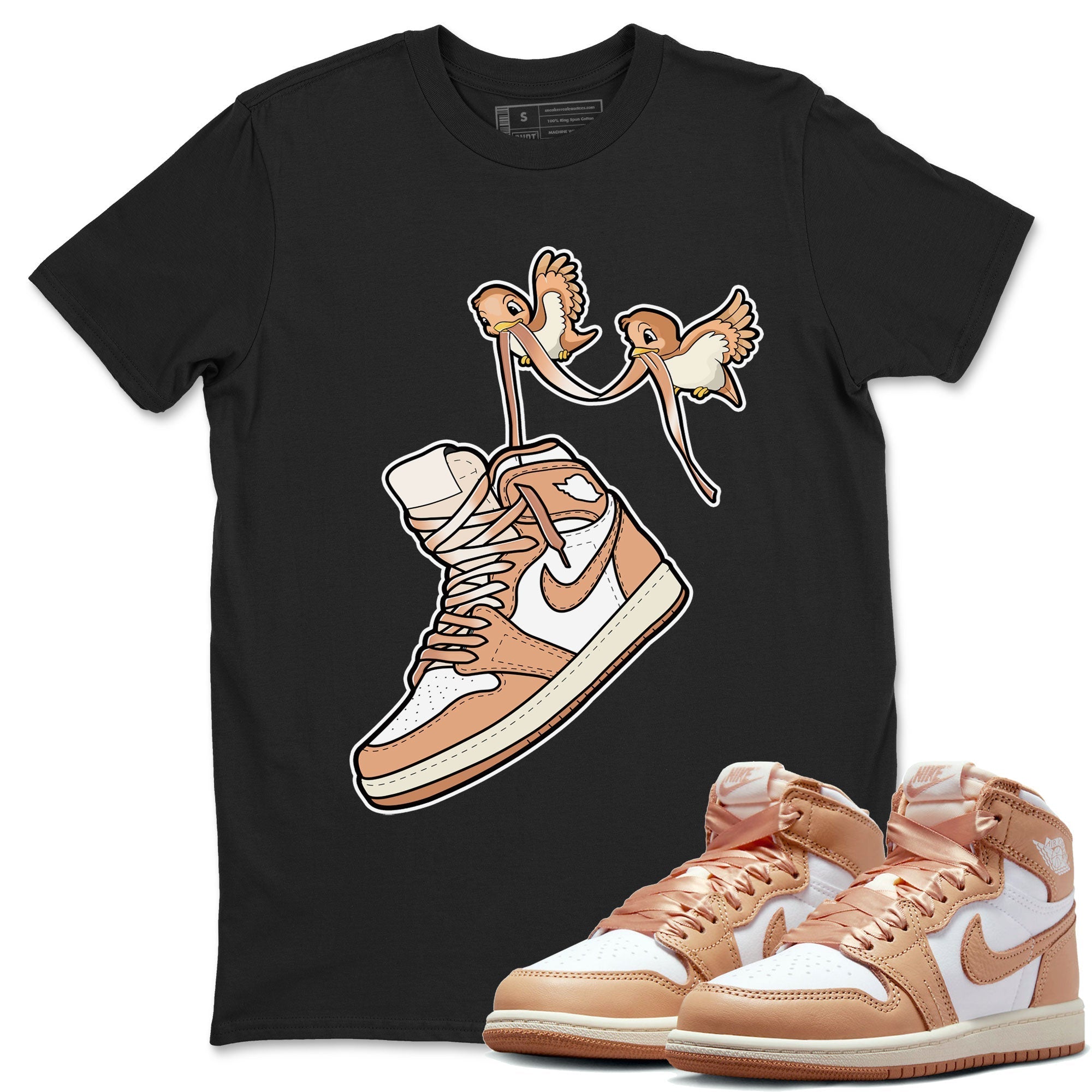 Love Birds snkmatch Tee - Air Jordan 1 Praline