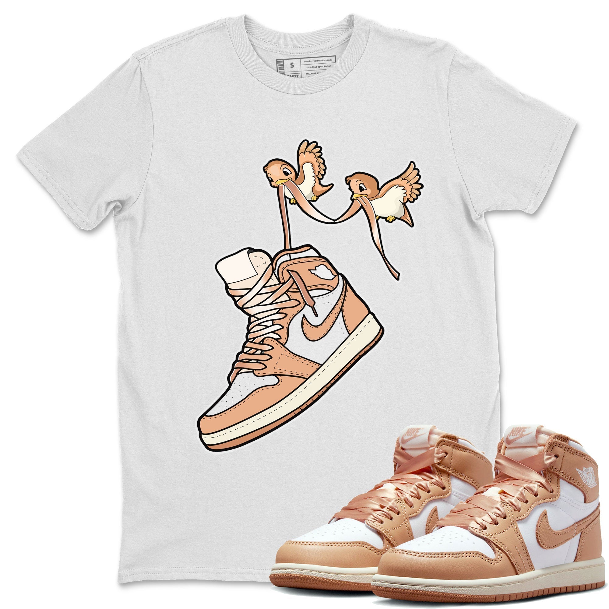 Love Birds snkmatch Tee - Air Jordan 1 Praline