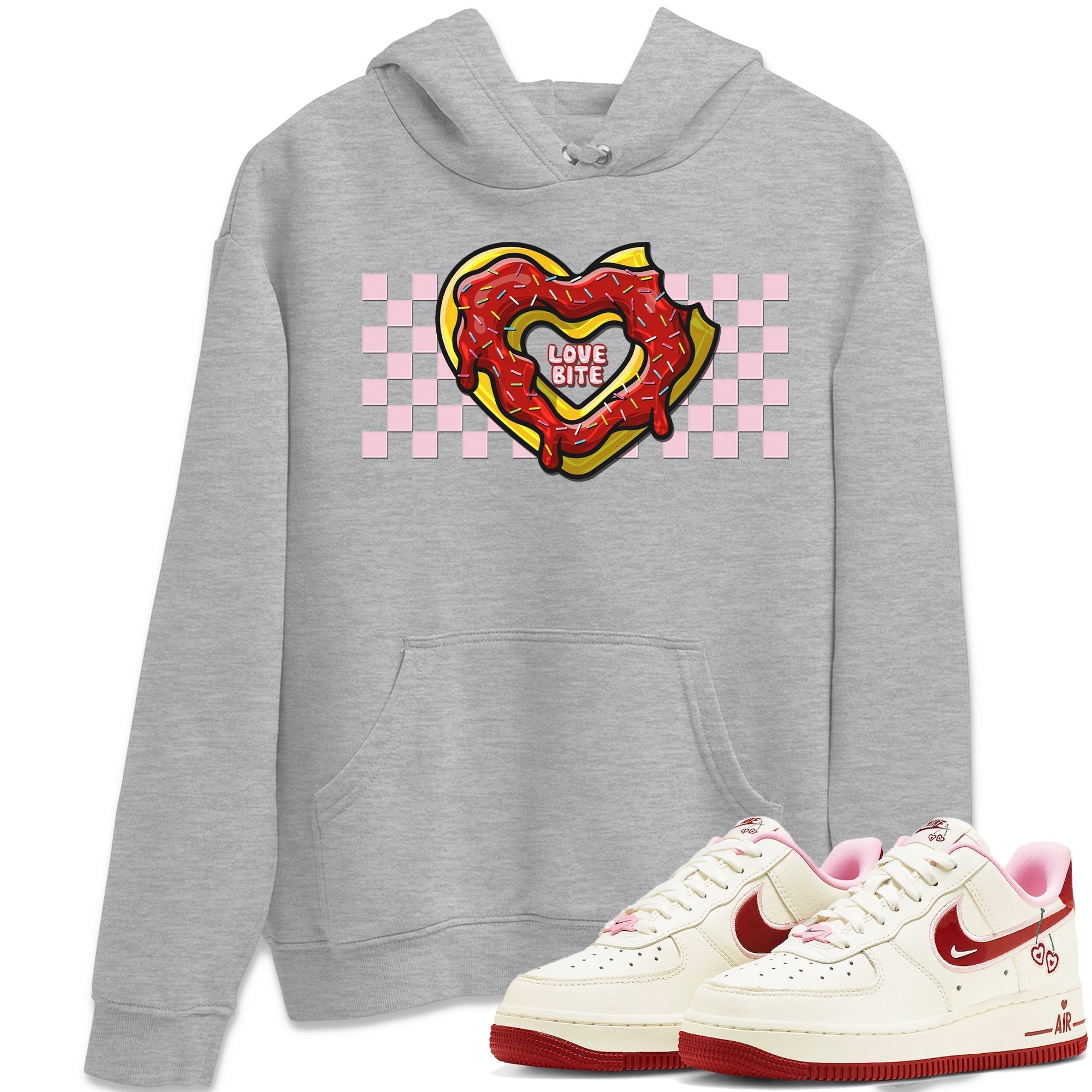 Love Bite Unisex Tops - Air Force 1 Valentines Day