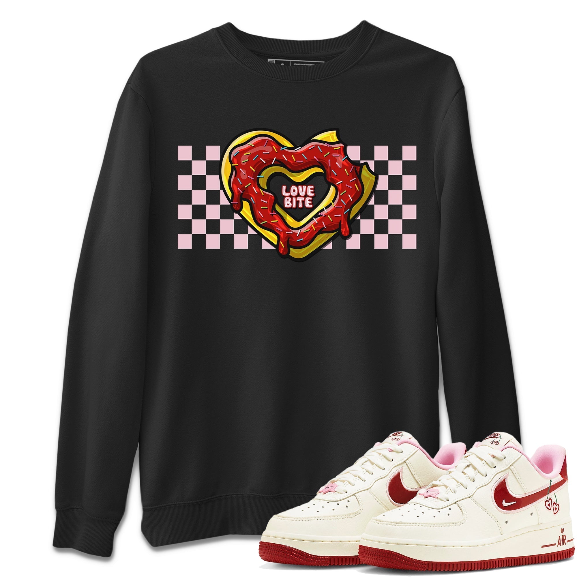 Love Bite Unisex Tops - Air Force 1 Valentines Day