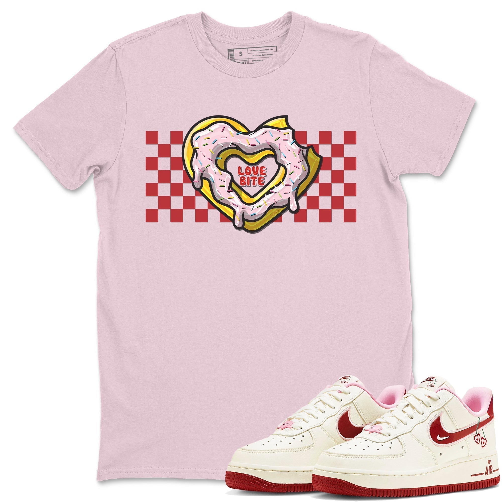 Love Bite Unisex Tops - Air Force 1 Valentines Day
