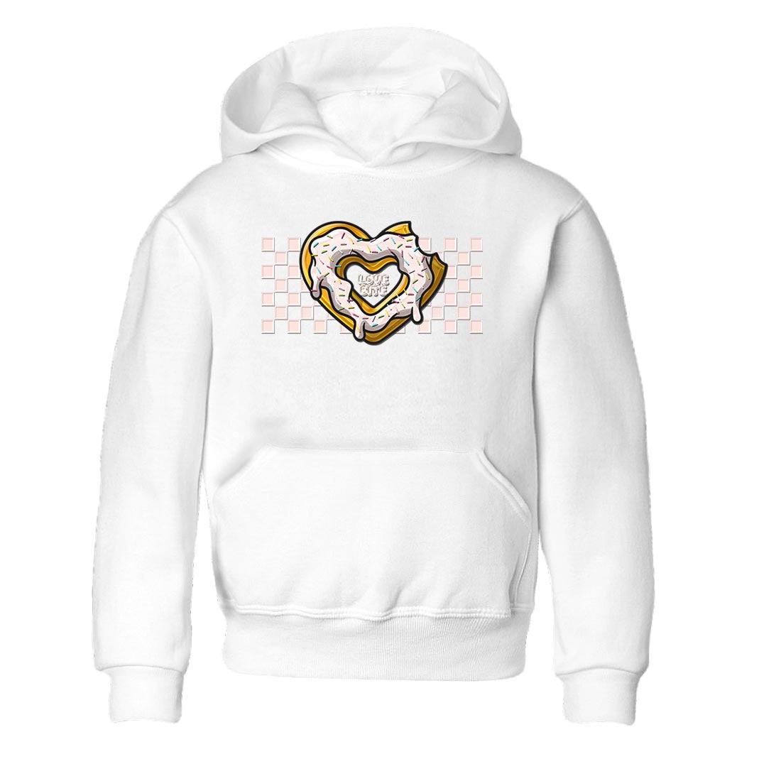 Love Bite Kids Tops - Air Jordan 1 Washed Pink