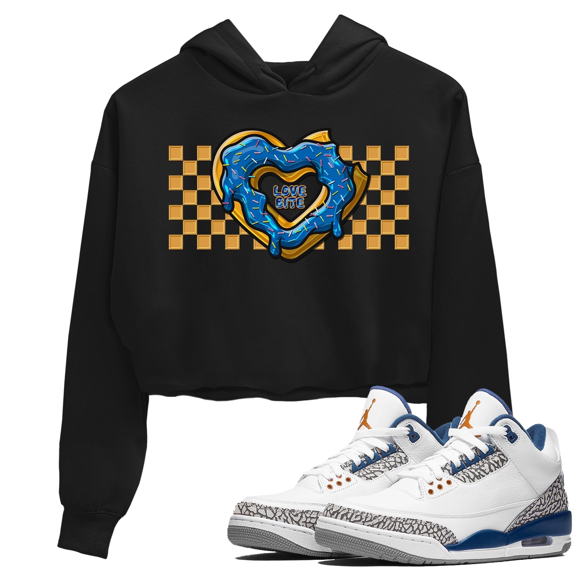 Love Bite Women's Tops - Air Jordan 3 Wizards