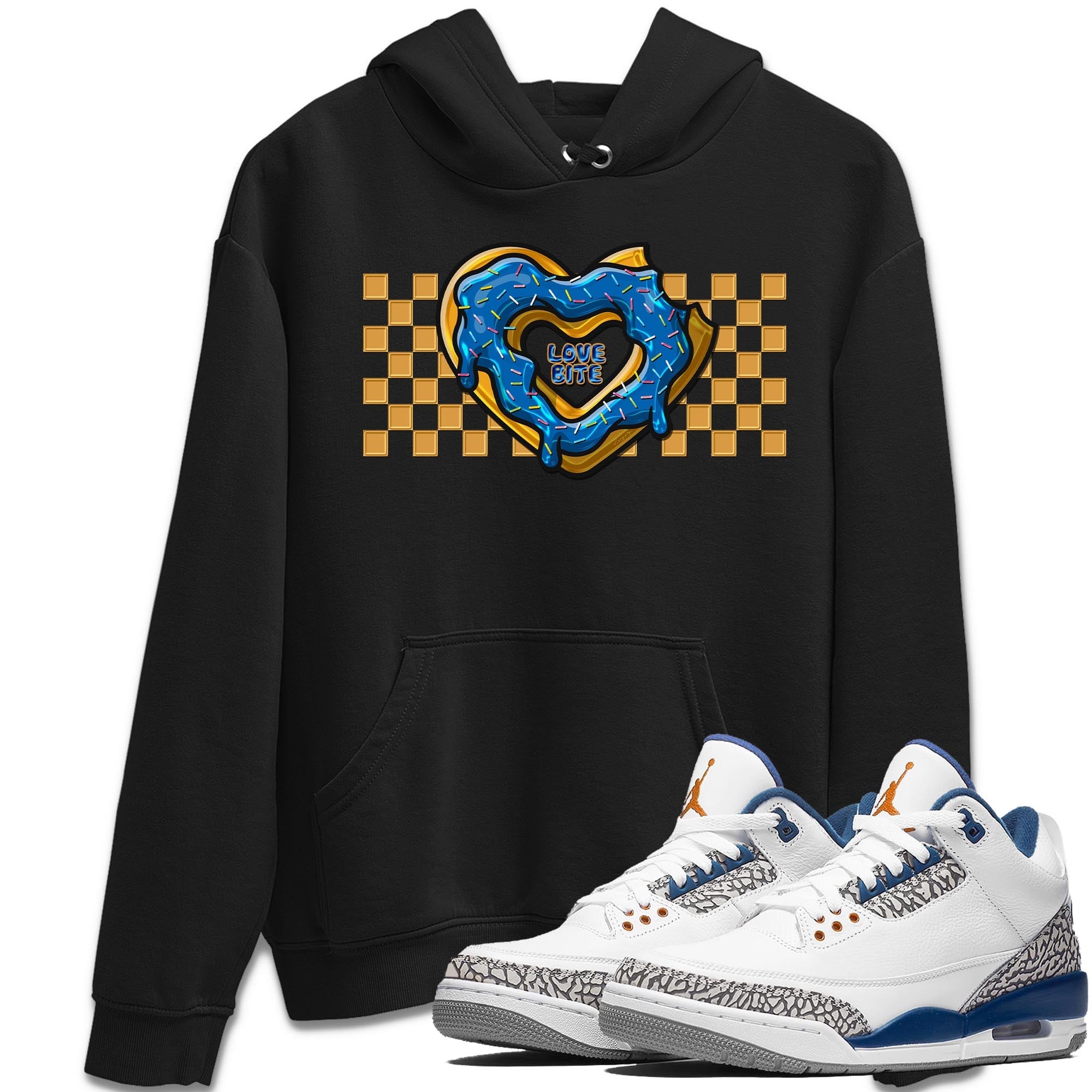 Love Bite Unisex Tops - Air Jordan 3 Wizards