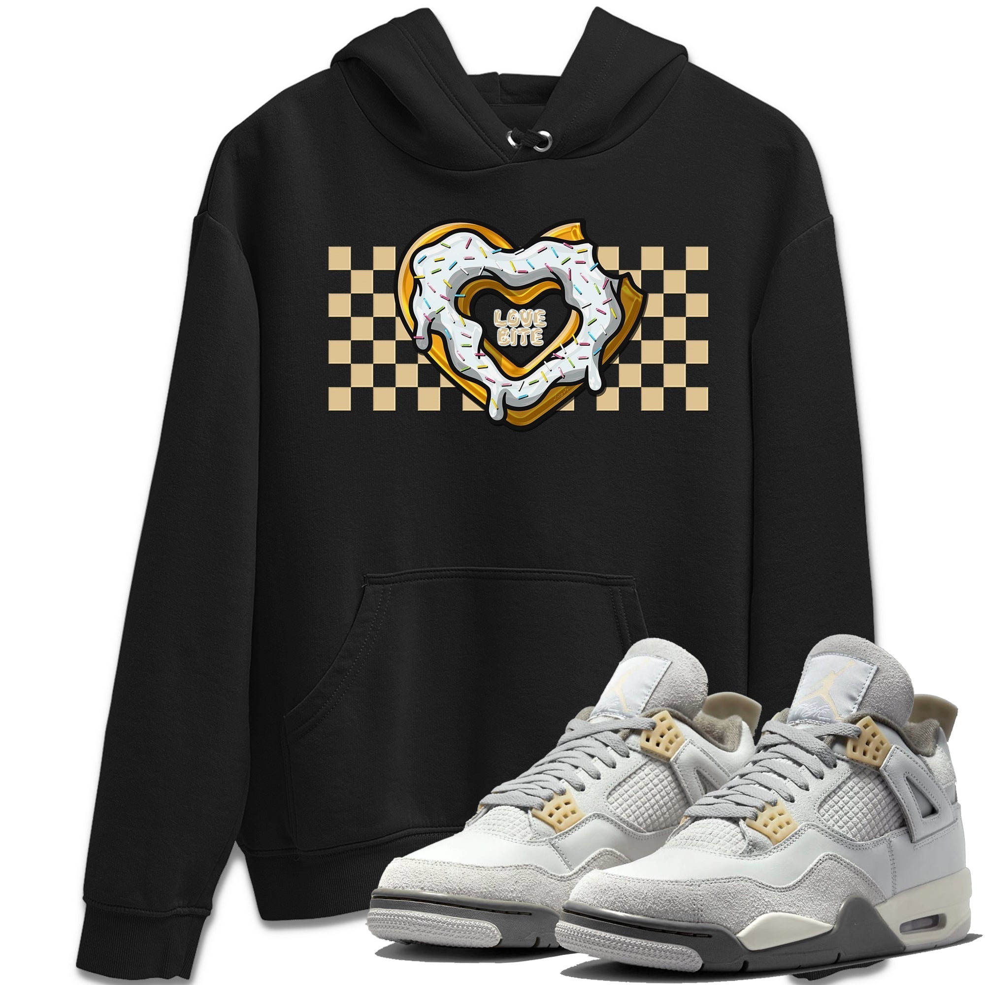 Love Bite Unisex Tops - Air Jordan 4 Craft