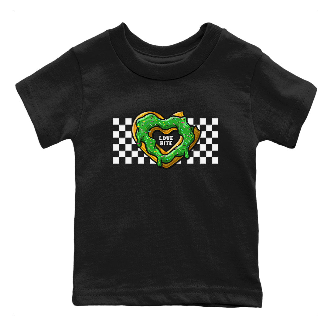 Love Bite snkmatch Tees Kids - Air Jordan 5 Lucky Green