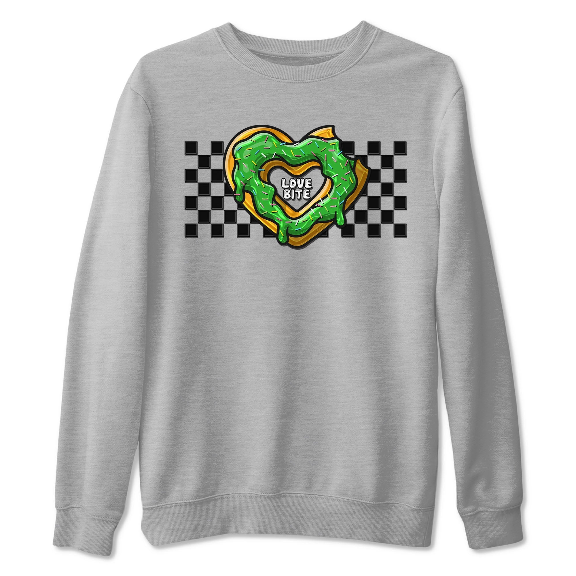 Love Bite snkmatch Tees - Air Jordan 5 Lucky Green
