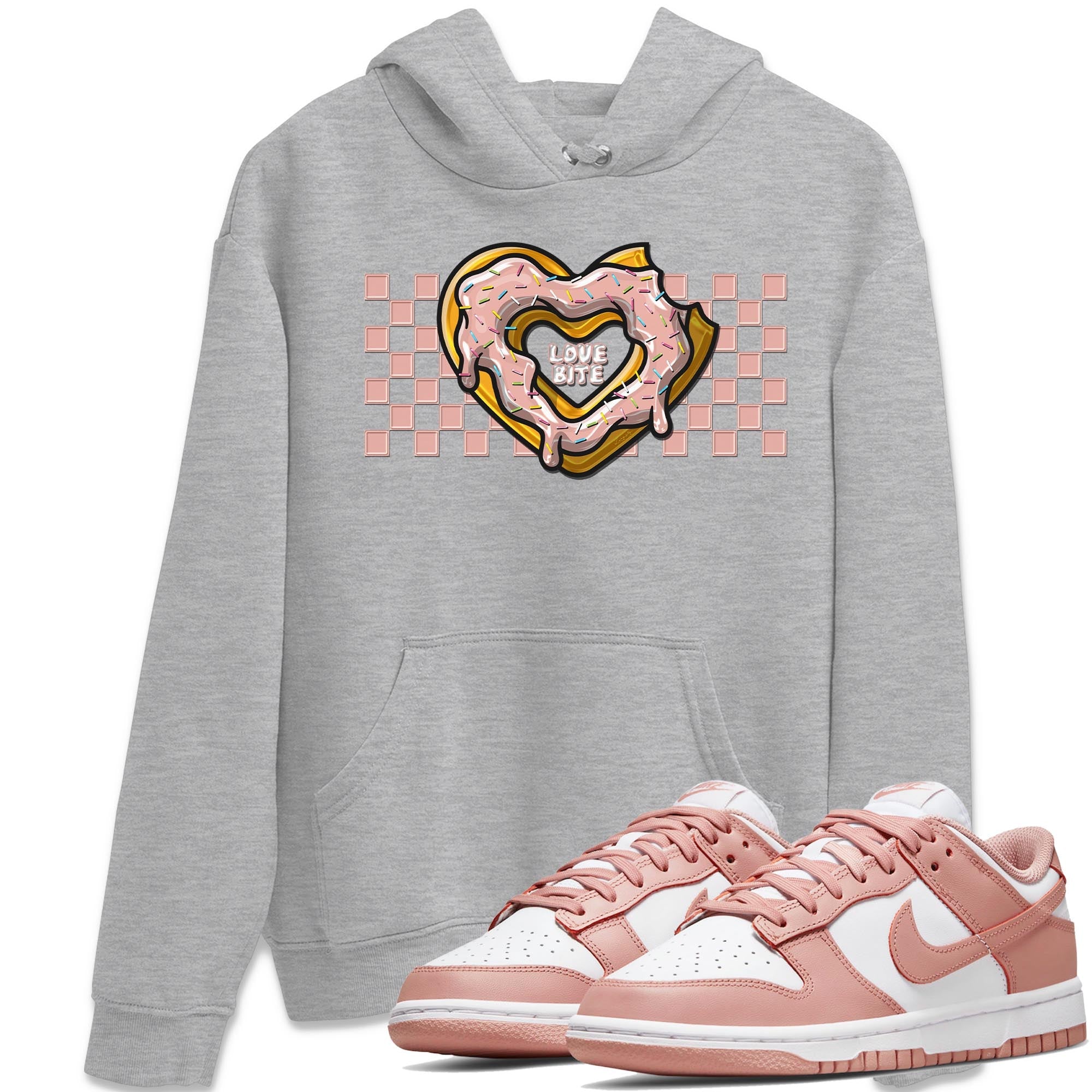 Love Bite snkmatch Tee - Dunk Rose Whisper