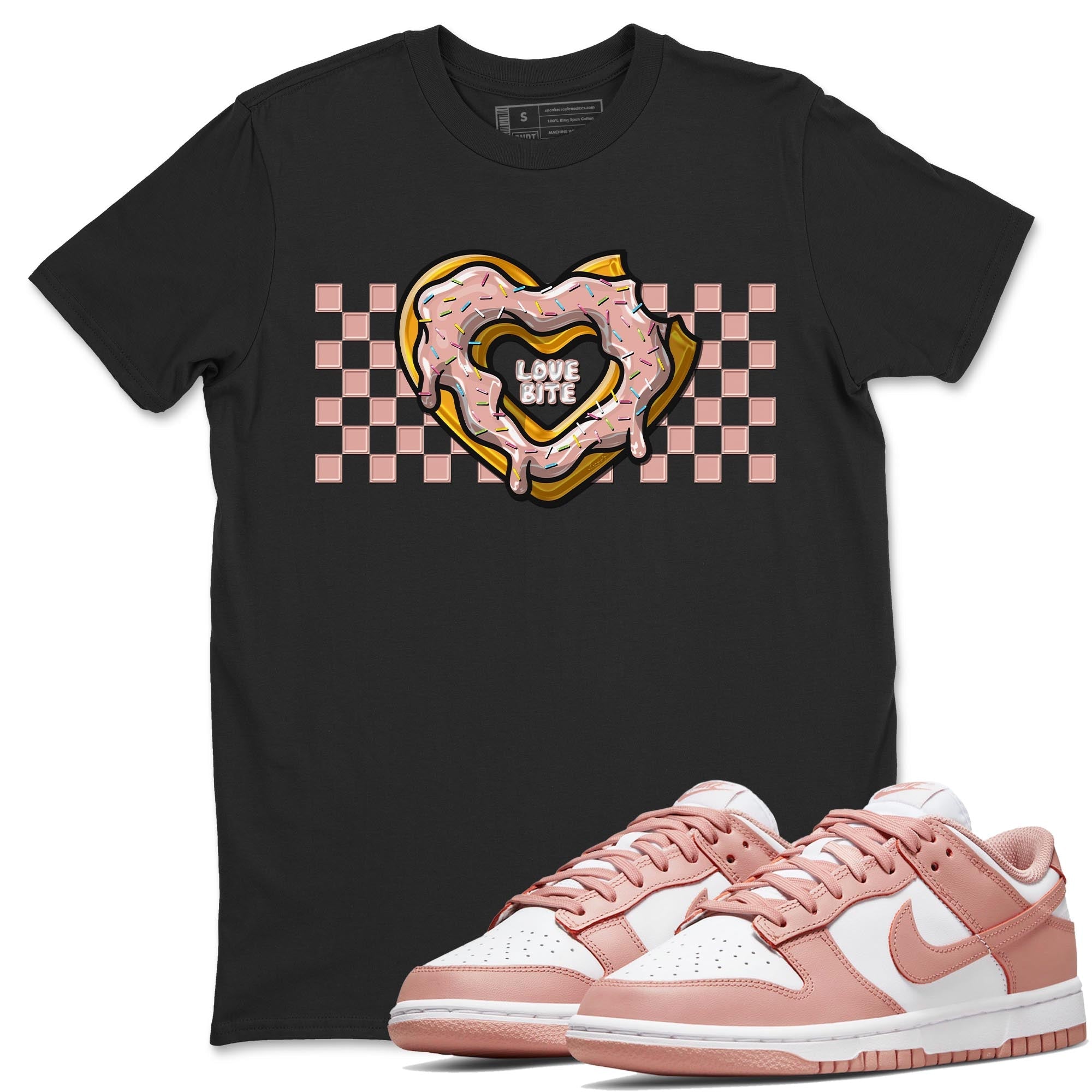 Love Bite snkmatch Tee - Dunk Rose Whisper