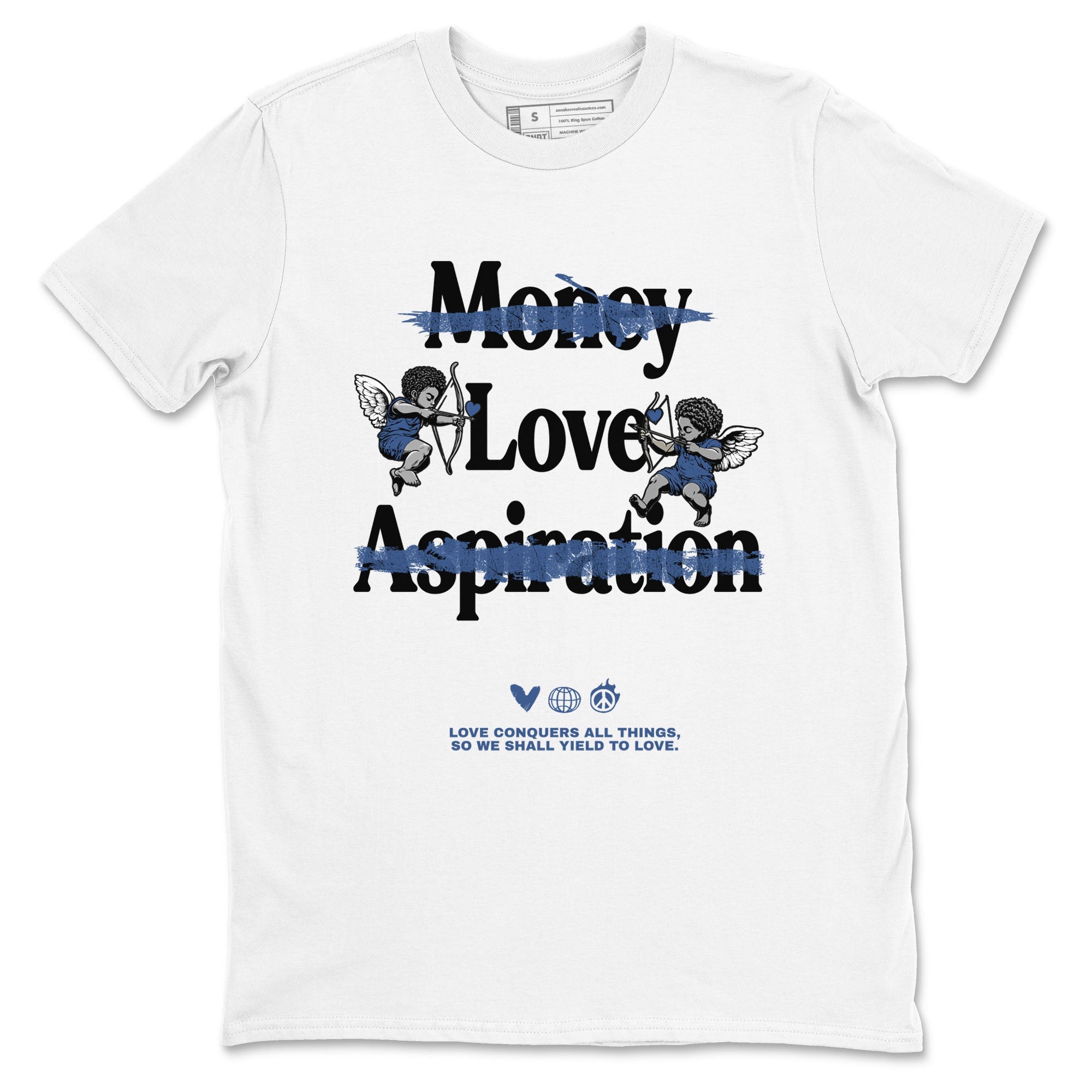 Love Conquers All Things snkmatch Tees - Air Jordan 3 A Ma Maniere x Diffused Blue