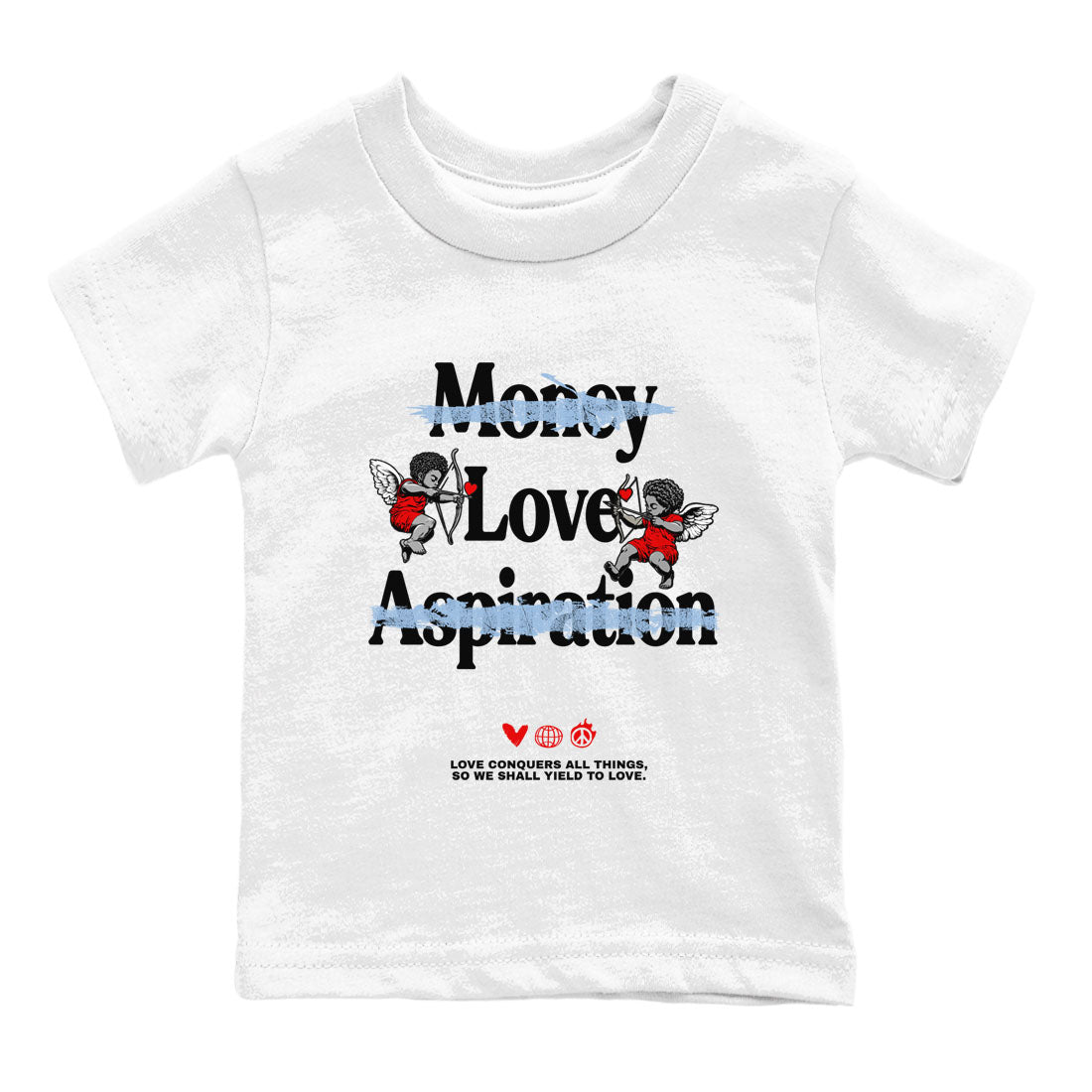 Love Conquers All Things snkmatch Tees Kids - Air Jordan 5 Reimagined
