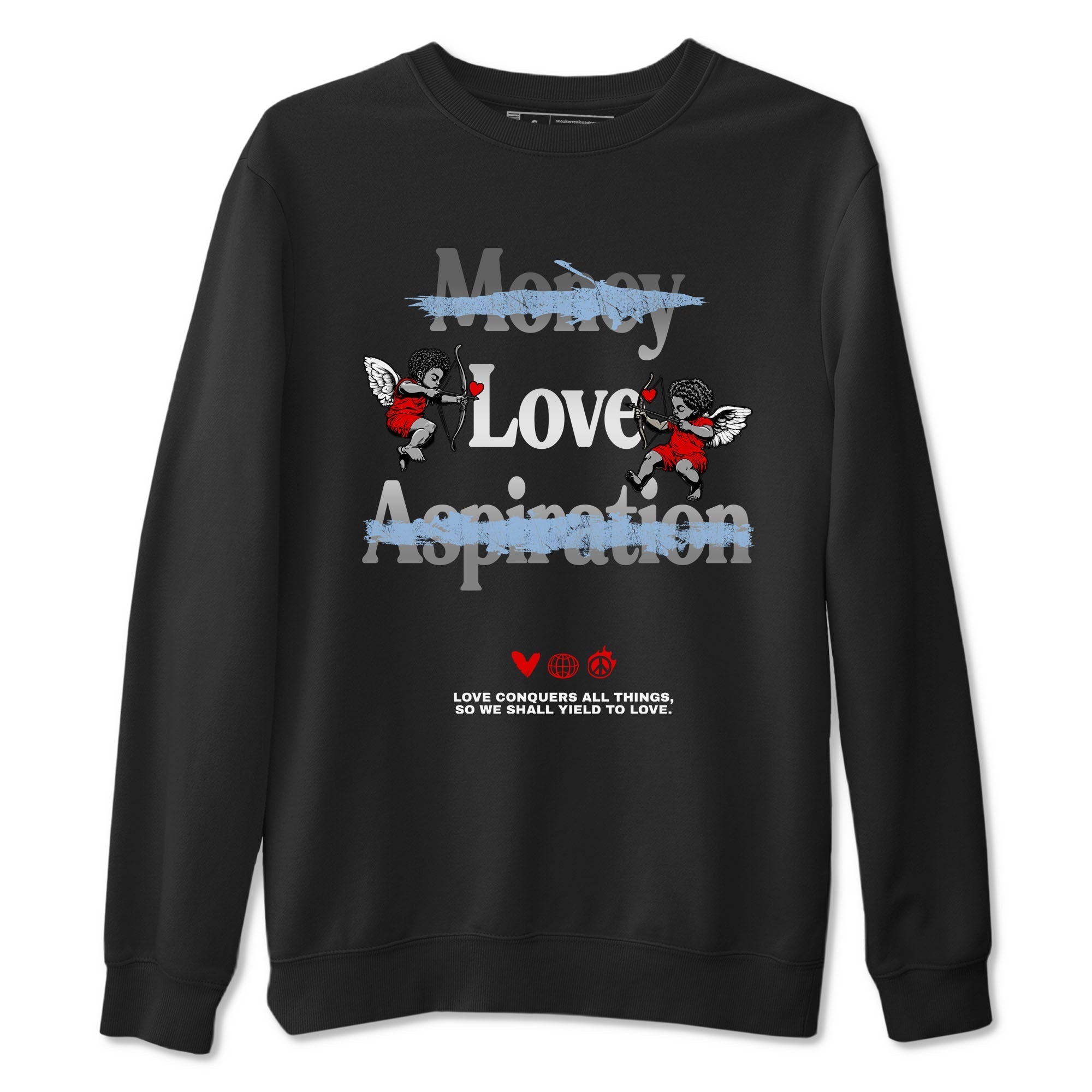 Love Conquers All Things snkmatch Tees - Air Jordan 5 Reimagined