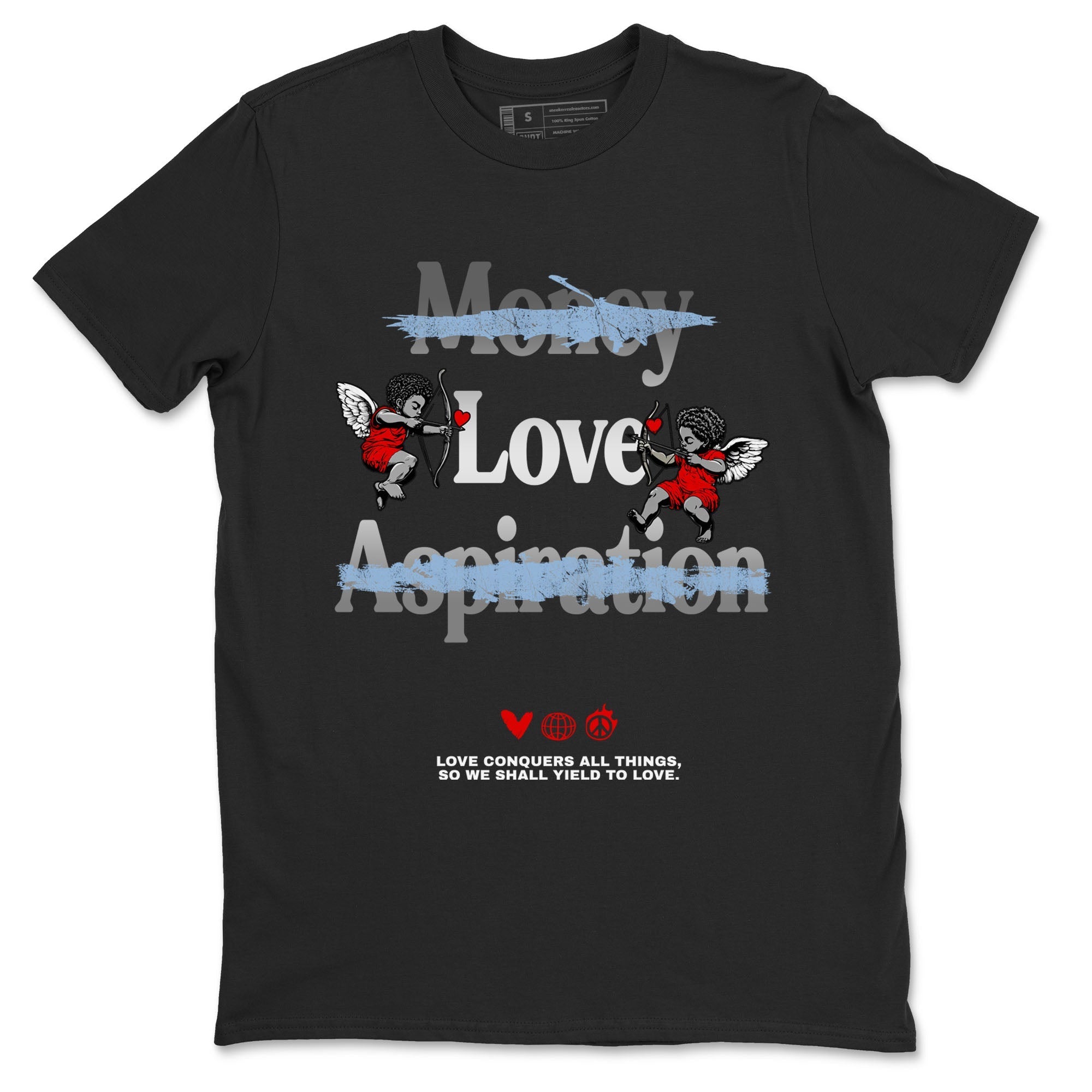 Love Conquers All Things snkmatch Tees - Air Jordan 5 Reimagined