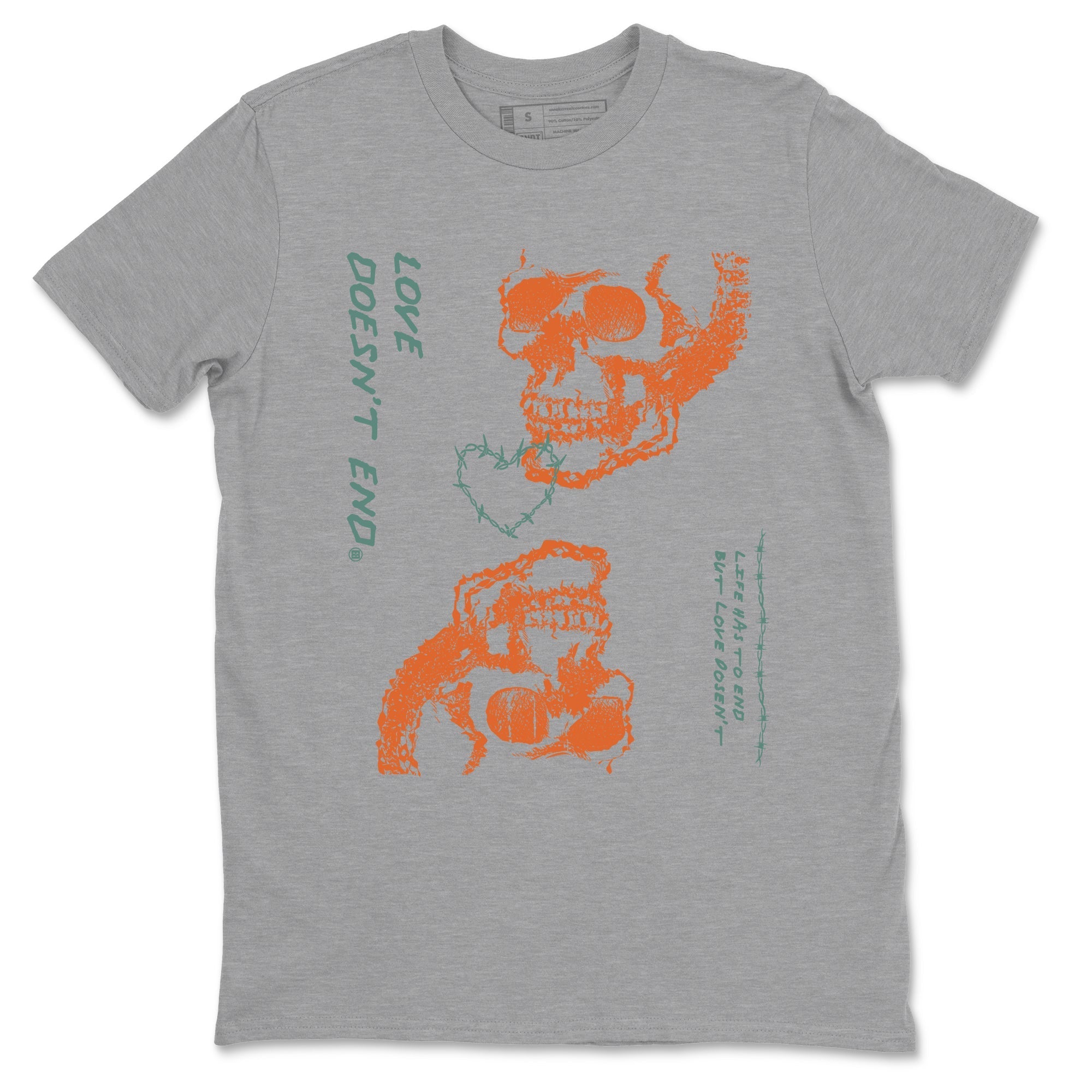 Love Doesn't End snkmatch Tees - Dunk Ceramic
