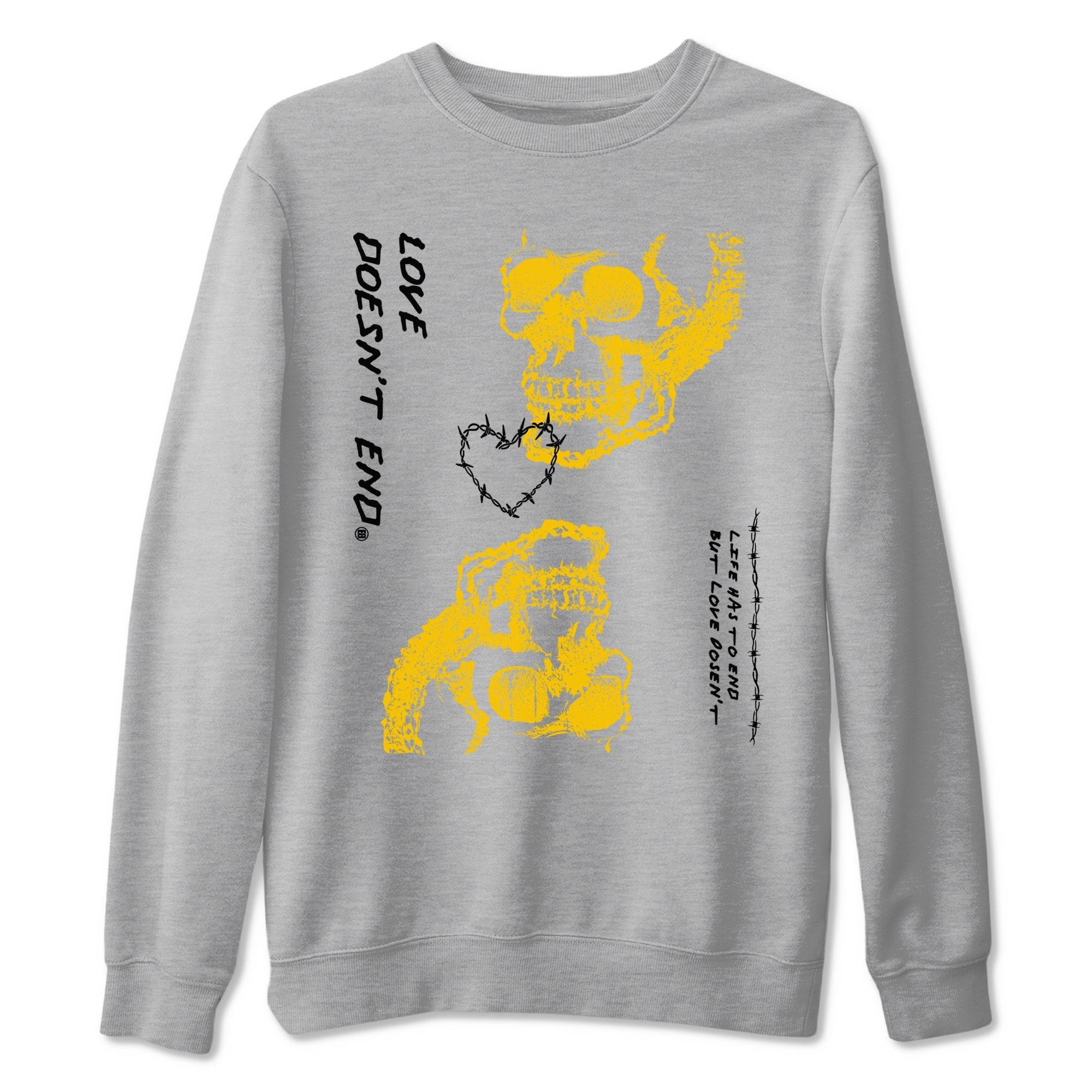Love Doesn't End snkmatch Tees - Dunk High Pollen