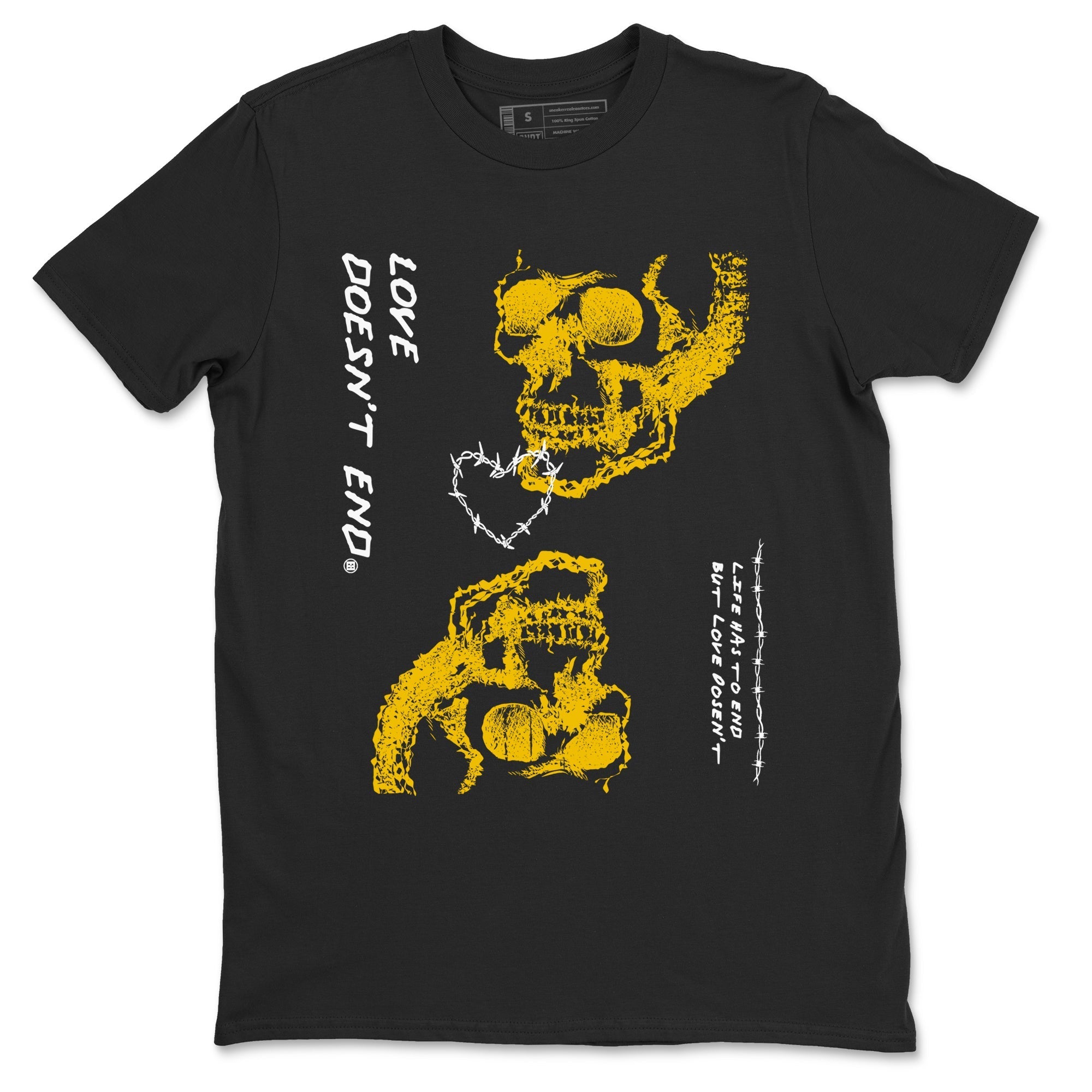 Love Doesn't End snkmatch Tees - Dunk High Pollen