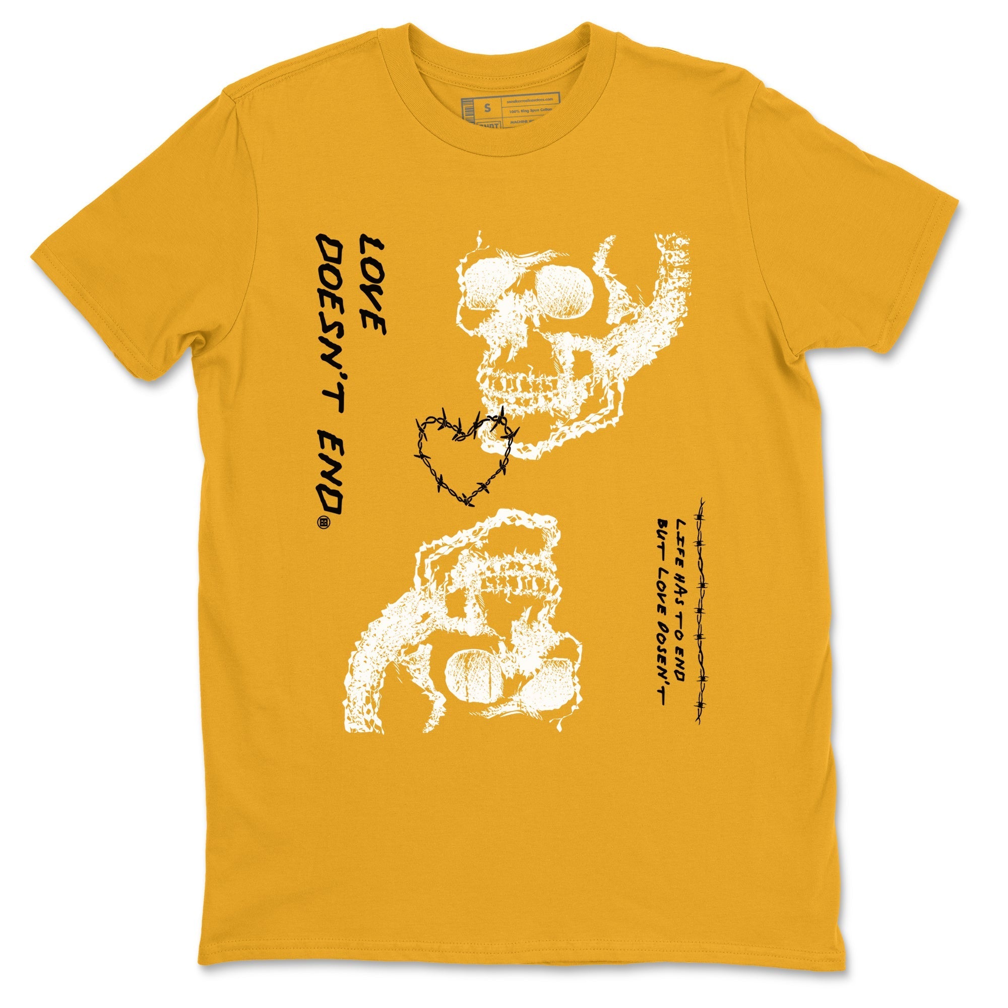 Love Doesn't End snkmatch Tees - Dunk High Pollen