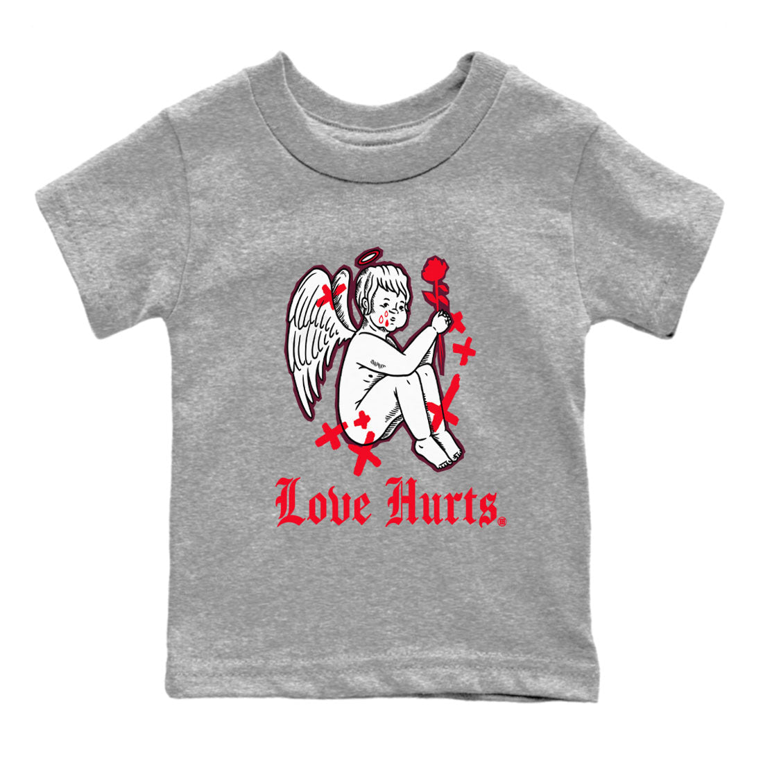 Love Hurts snkmatch Tees Kids - Air Force 1 Layers Of Love