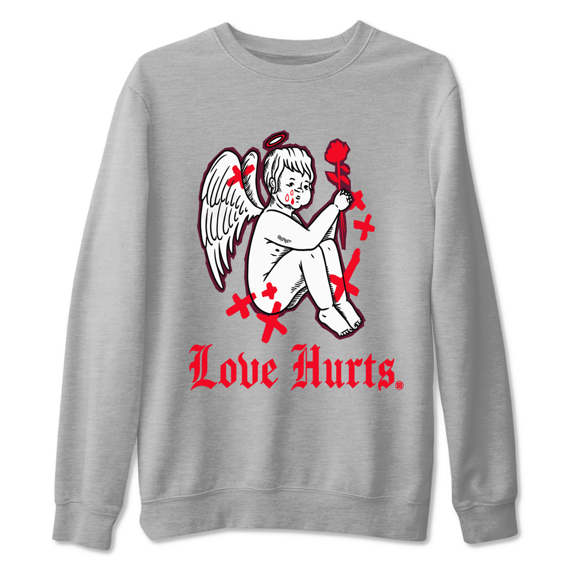 Love Hurts snkmatch Tees - Air Force 1 Layers Of Love