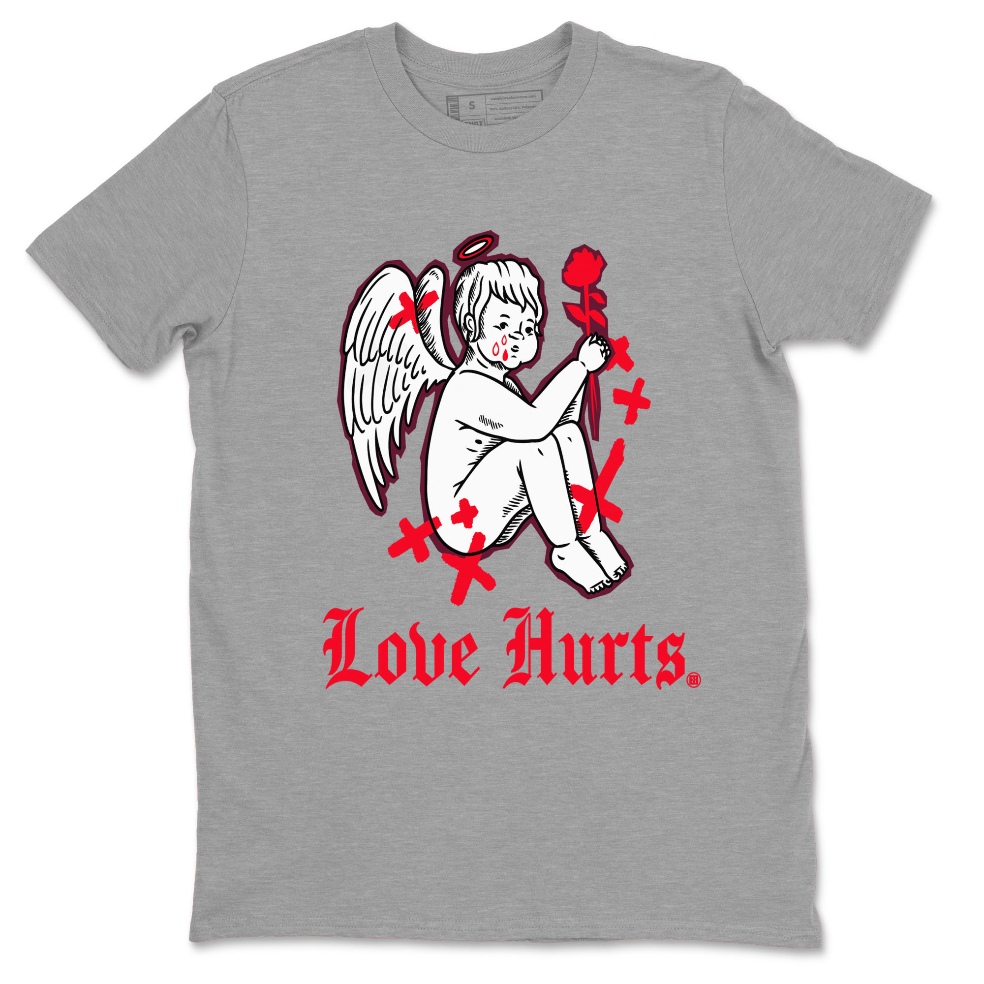 Love Hurts snkmatch Tees - Air Force 1 Layers Of Love