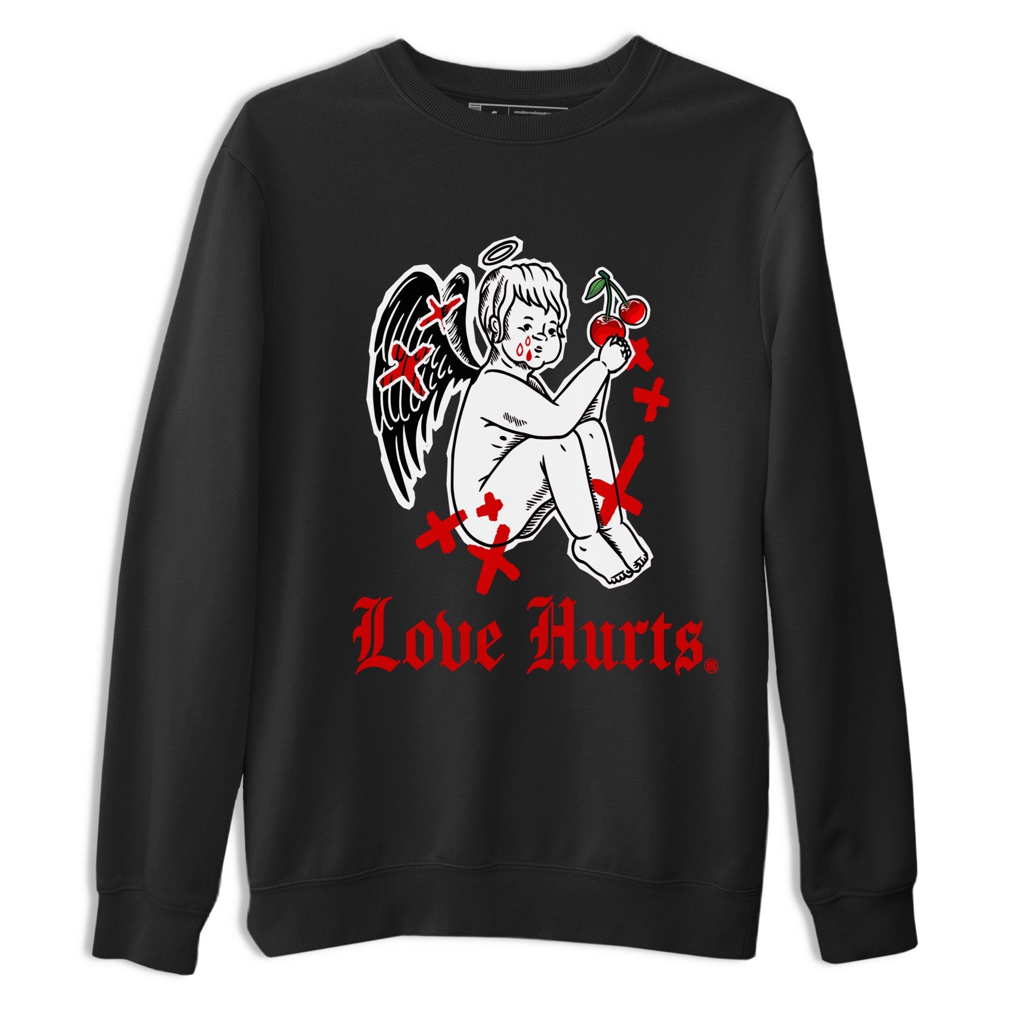 Love Hurts snkmatch Tee - Air Jordan 12 Cherry