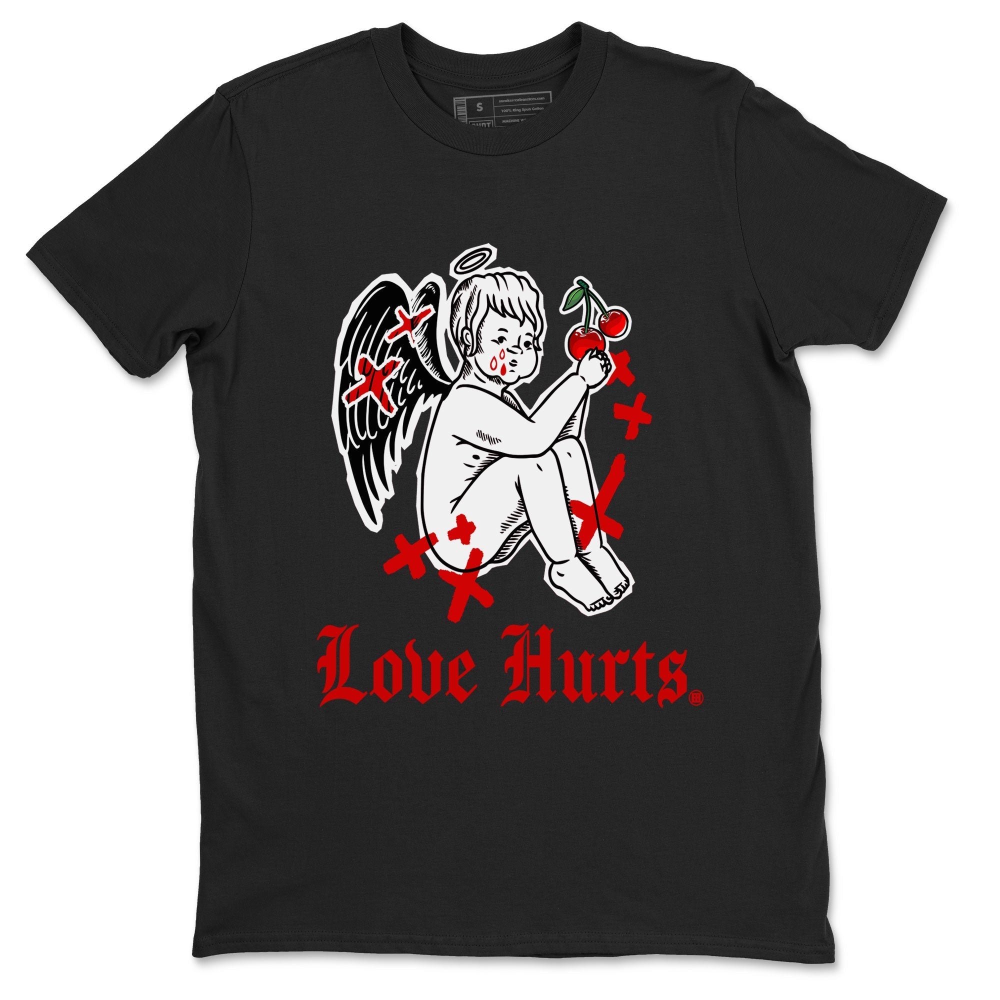 Love Hurts snkmatch Tee - Air Jordan 12 Cherry