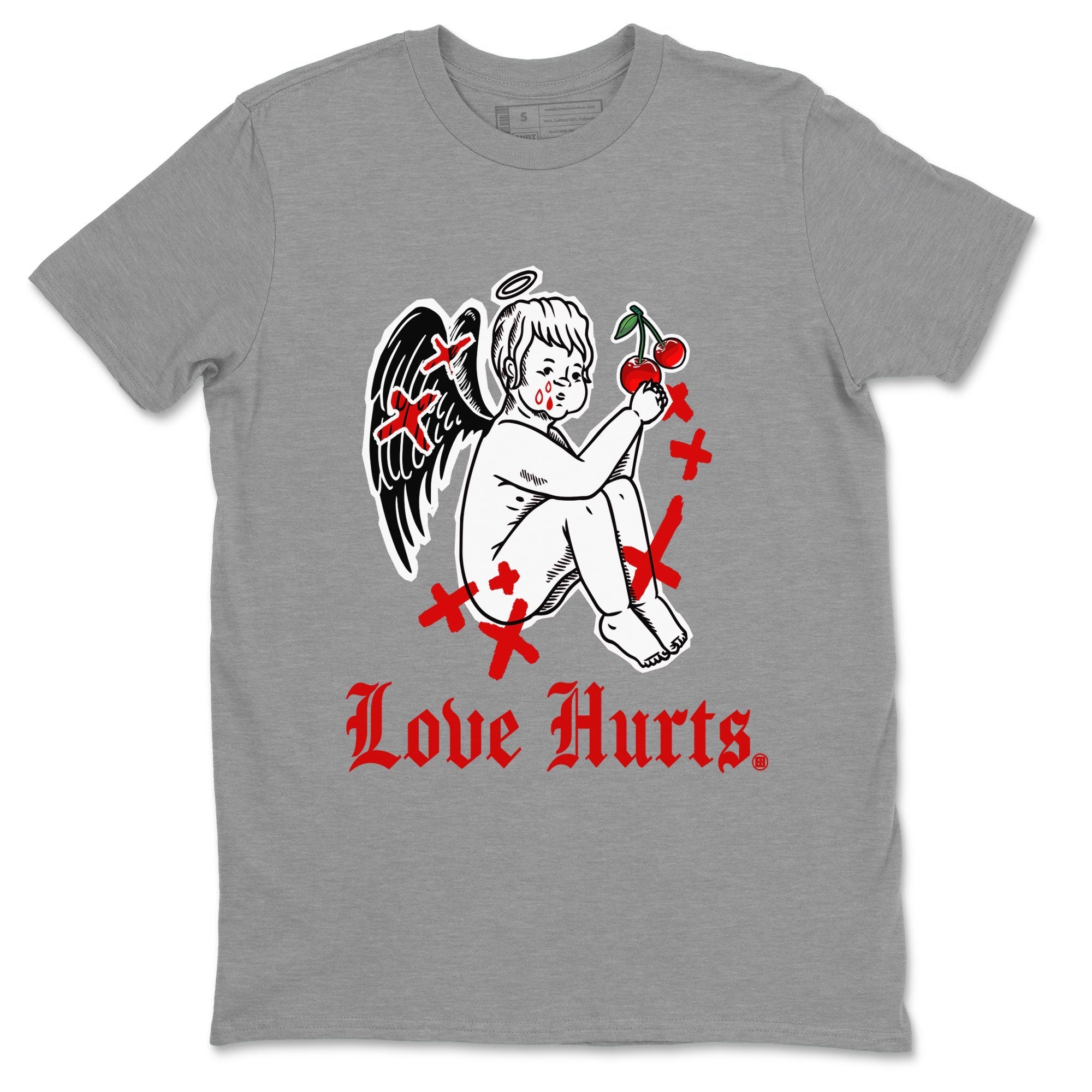 Love Hurts snkmatch Tee - Air Jordan 12 Cherry